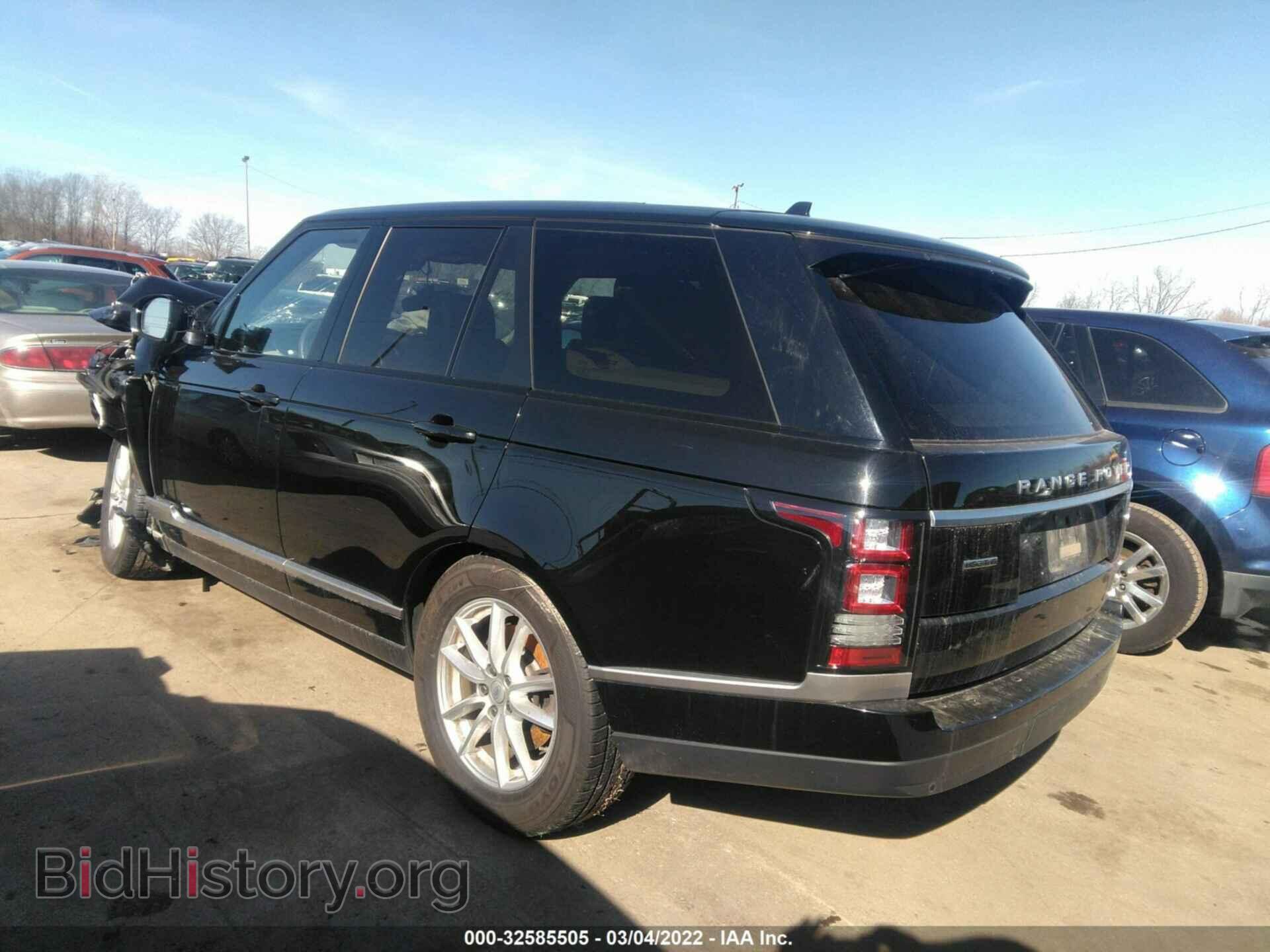 2016 LAND ROVER RANGE ROVER - VIN: SALGS2KF6GA316800 - Фото 3