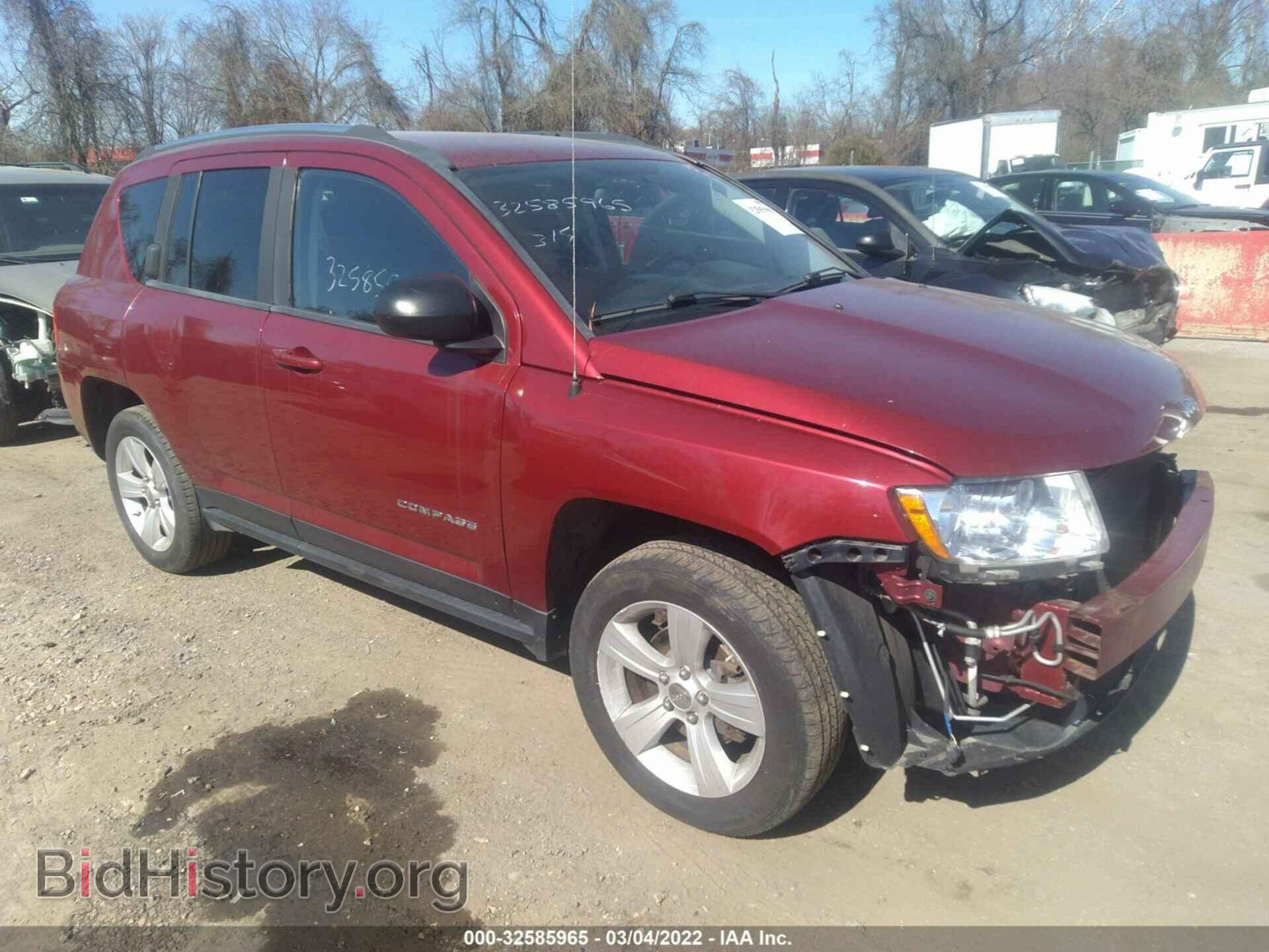Фотография 1C4NJDBB6CD525067 - JEEP COMPASS 2012