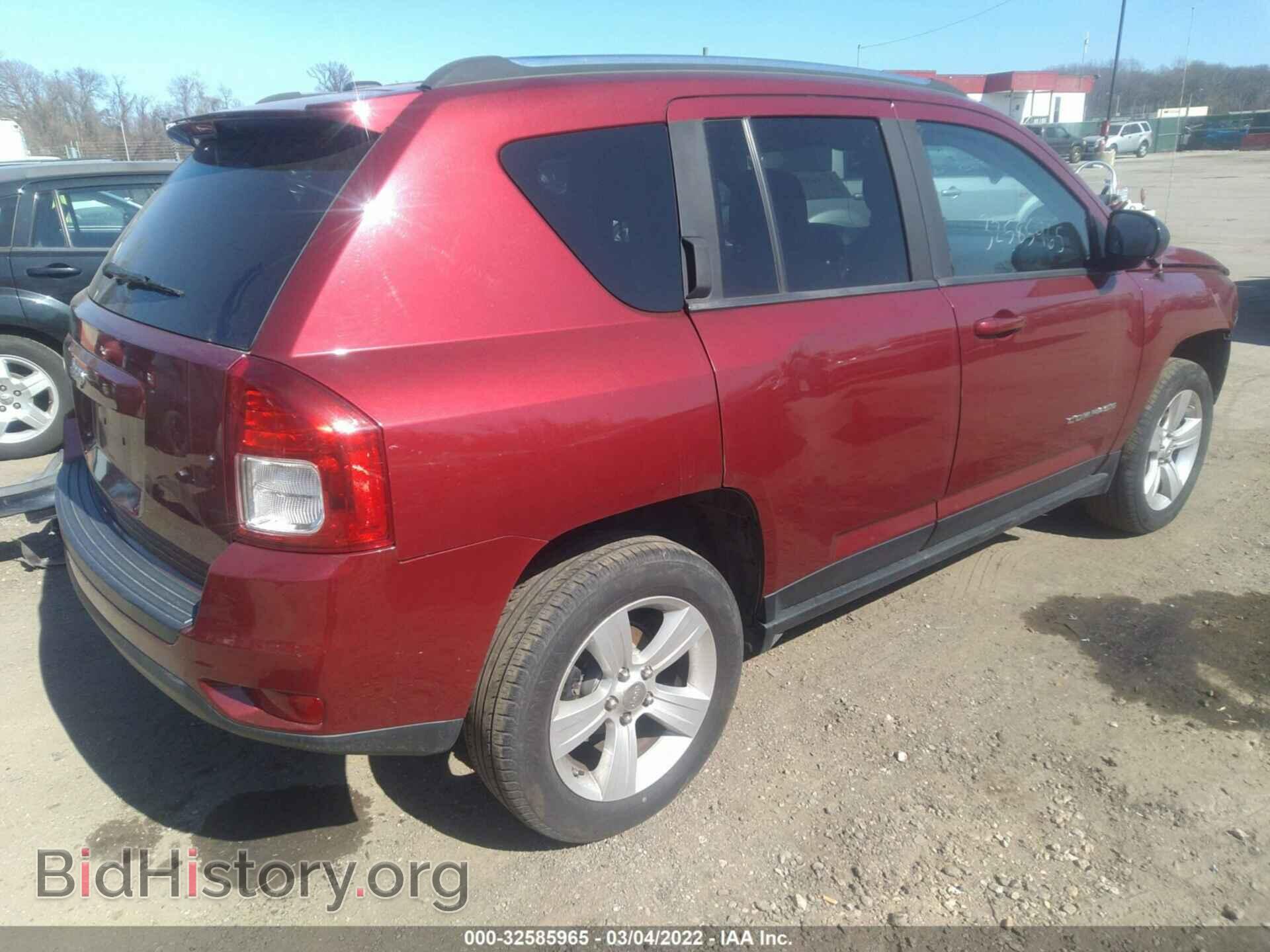 2012 JEEP COMPASS - VIN: 1C4NJDBB6CD525067 - Фото 4