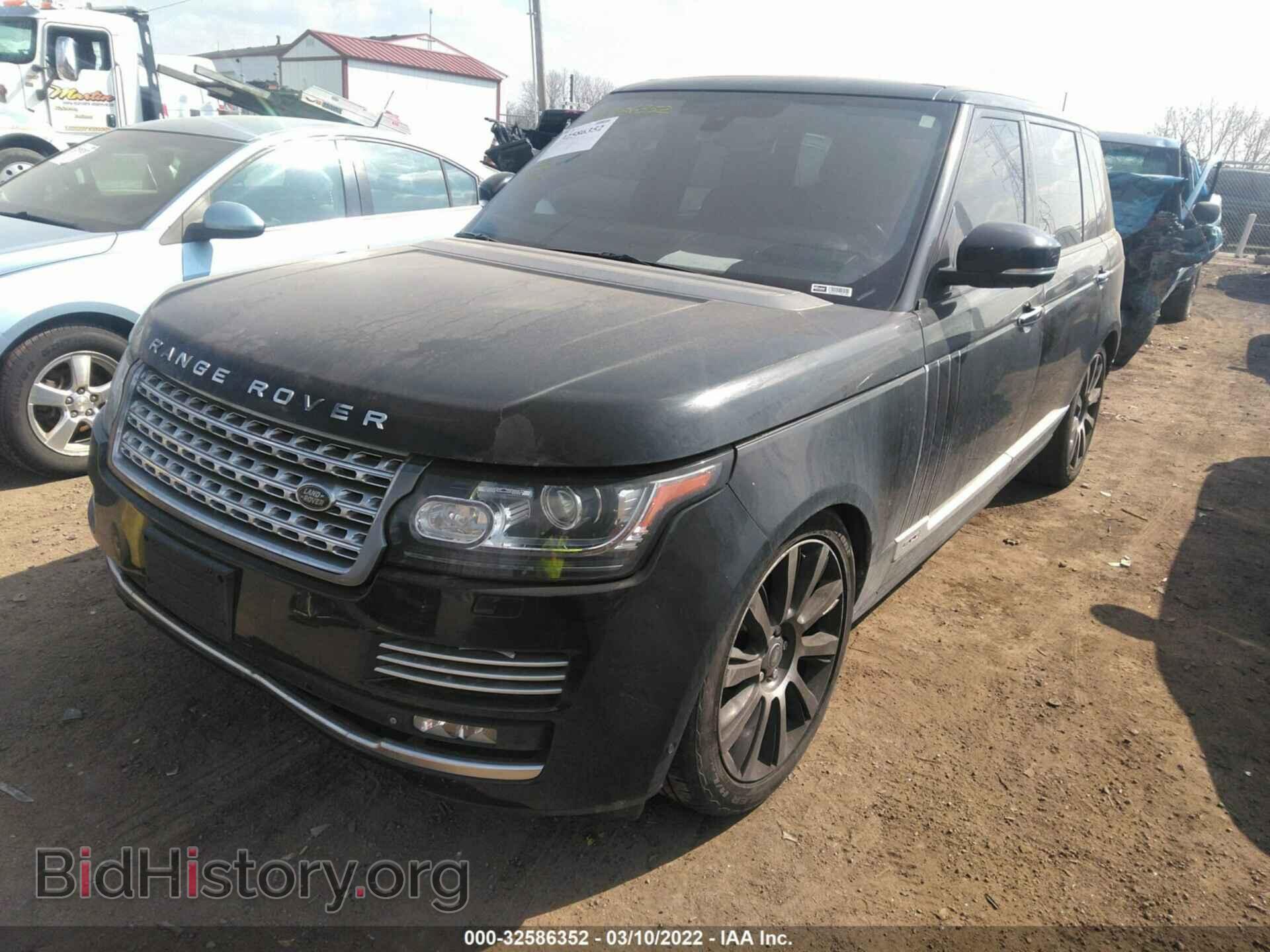 2015 LAND ROVER RANGE ROVER - VIN: SALGV3TF1FA219076 - Фото 2