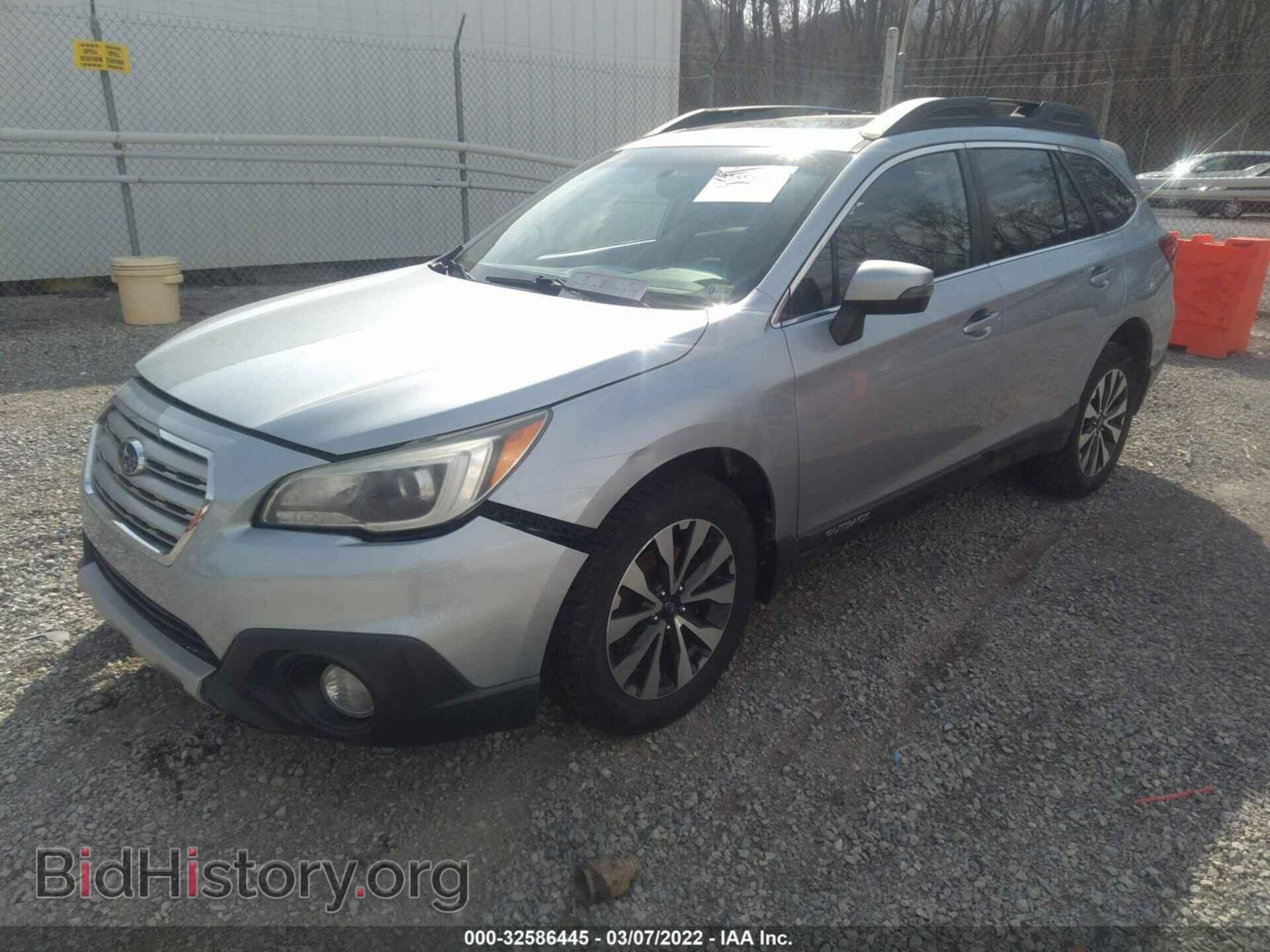 2015 SUBARU OUTBACK - VIN: 4S4BSBLC4F3241342 - Фото 2