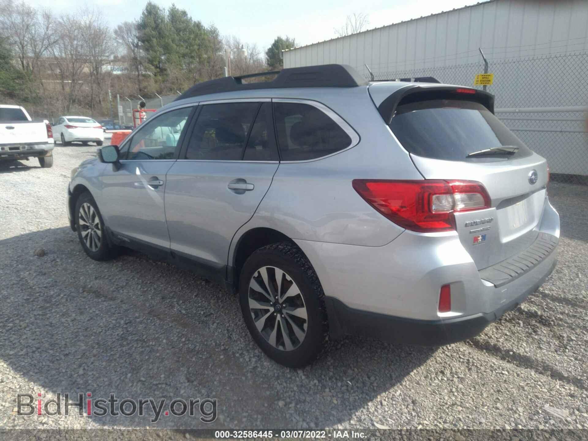 2015 SUBARU OUTBACK - VIN: 4S4BSBLC4F3241342 - Фото 3