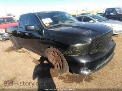 2012 RAM 1500 Express, black — VIN 1C6RD6FT1CS236480, IAAI