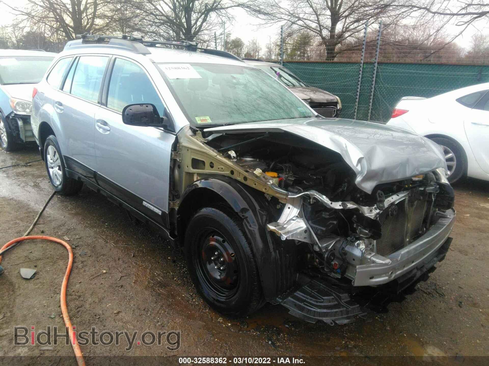 Фотография 4S4BRBAC0C3212320 - SUBARU OUTBACK 2012