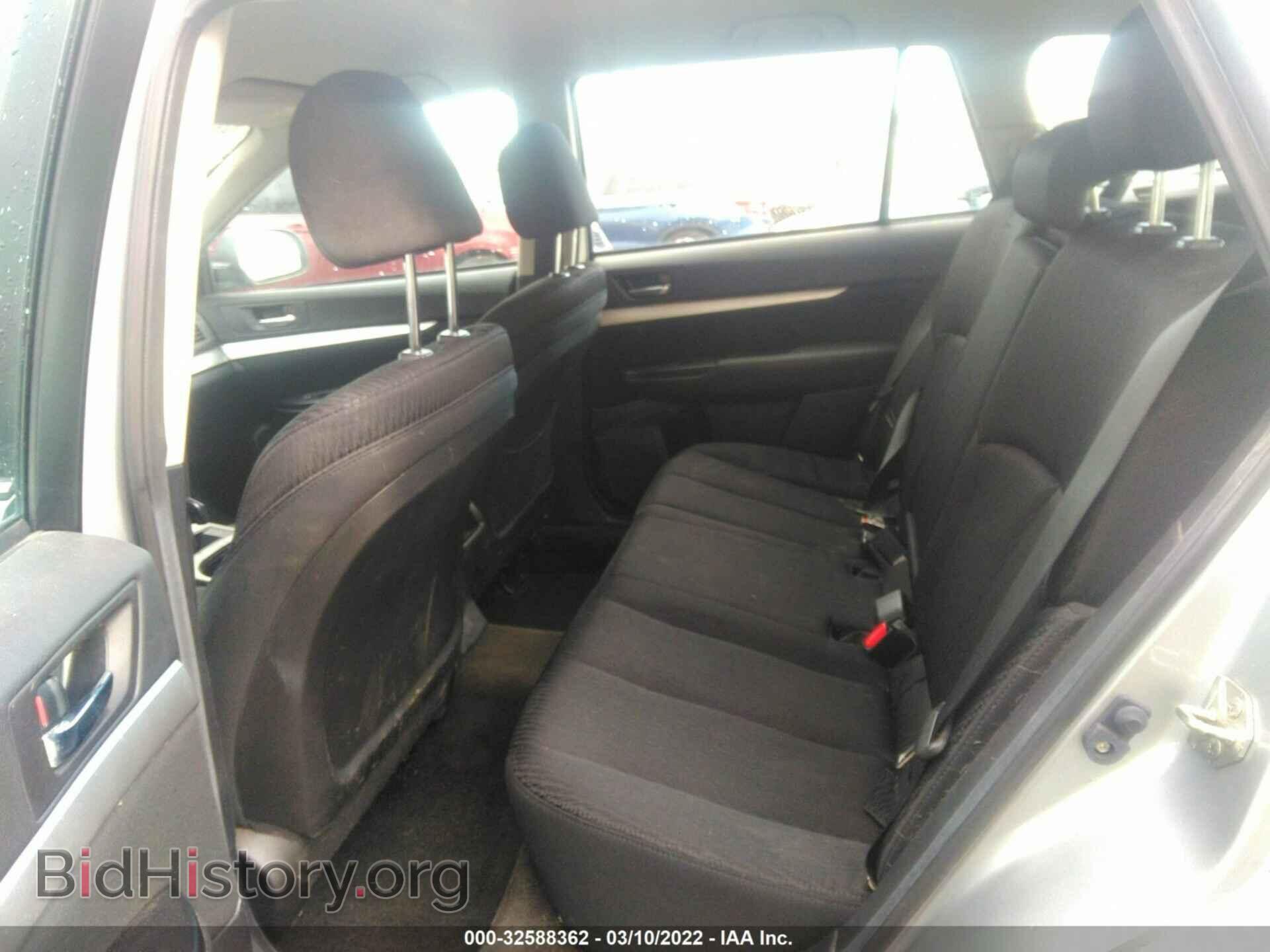 2012 SUBARU OUTBACK - VIN: 4S4BRBAC0C3212320 - Фото 8