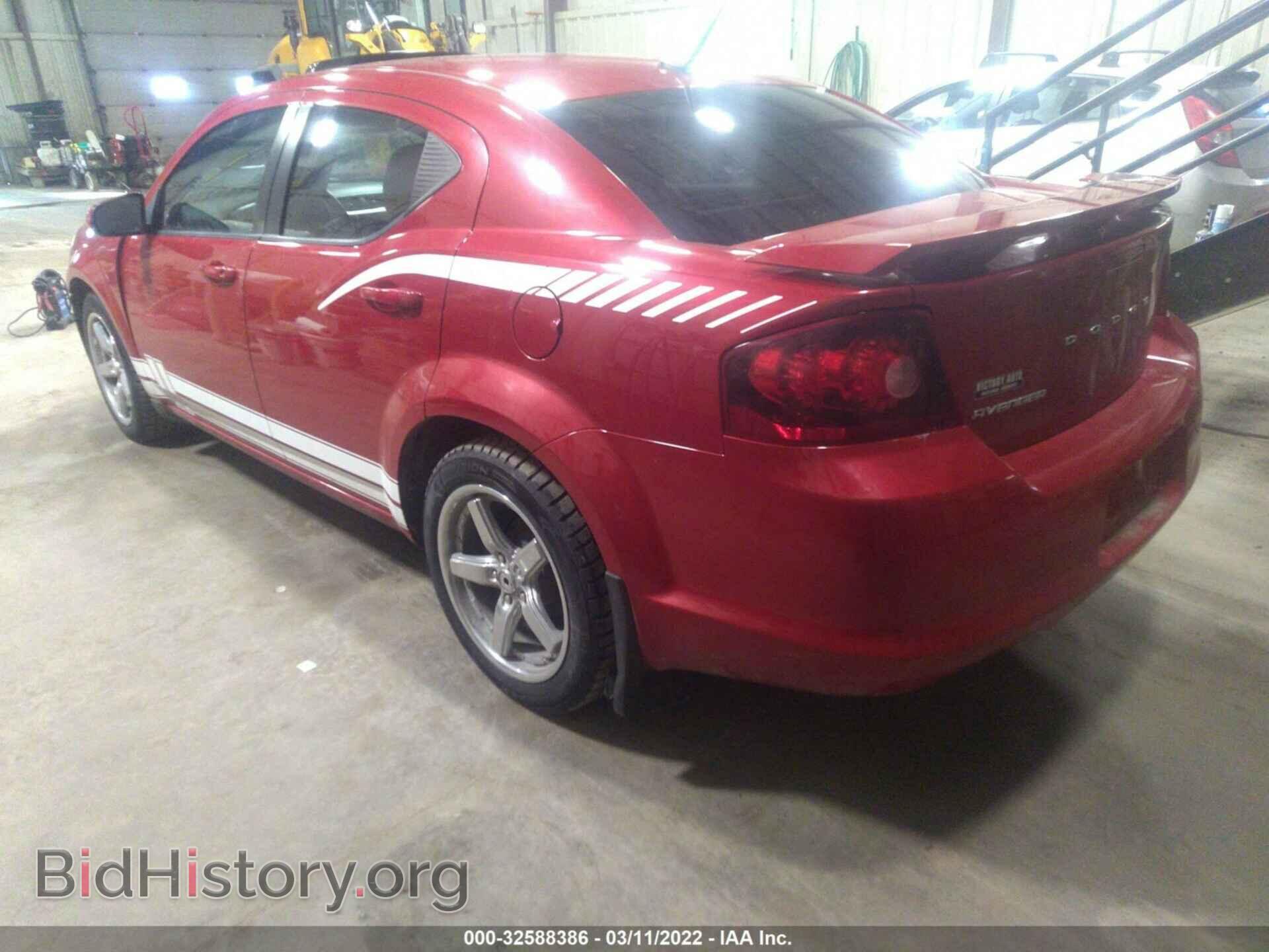 2011 DODGE AVENGER - VIN: 1B3BD1FG0BN508953 - Фото 3