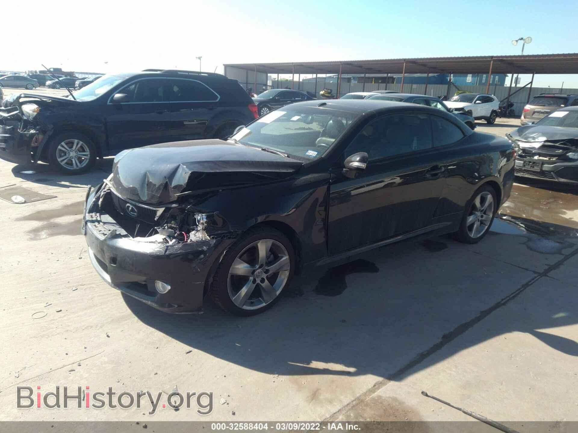 2010 LEXUS IS 250C - VIN: JTHFF2C28A2502292 - Фото 2