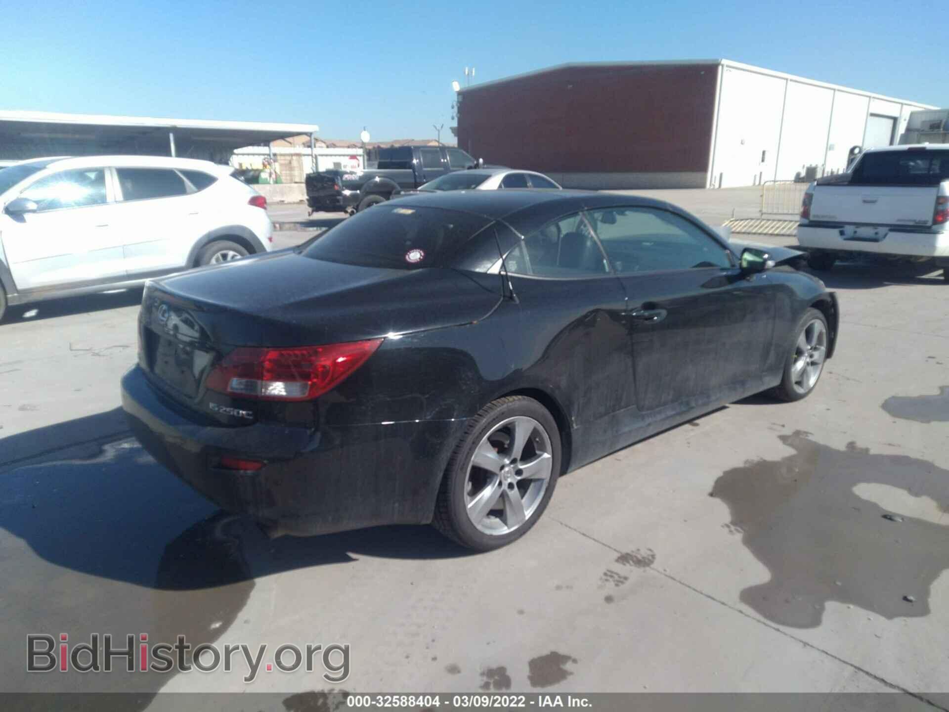 2010 LEXUS IS 250C - VIN: JTHFF2C28A2502292 - Фото 4
