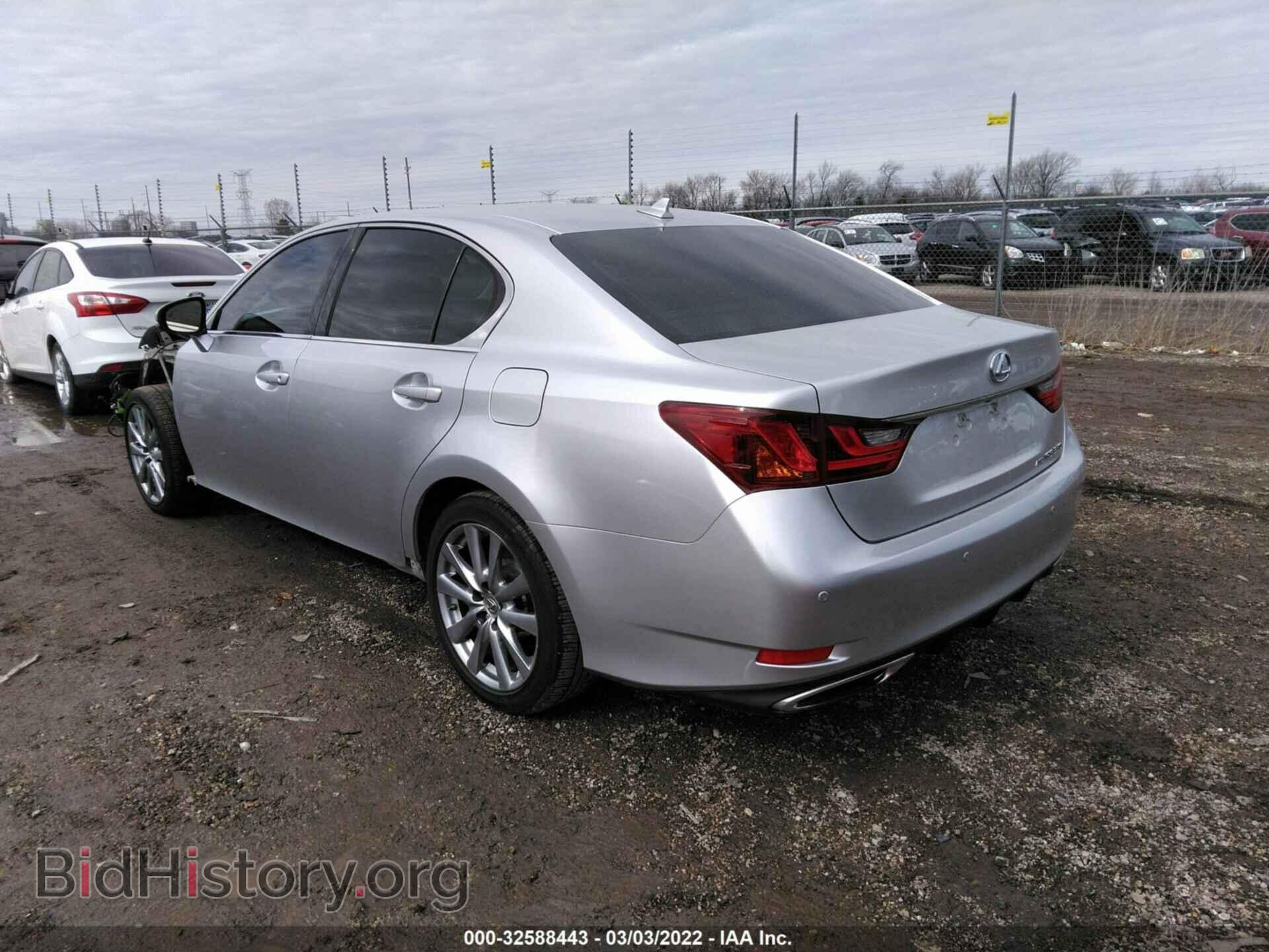 2013 LEXUS GS 350 - VIN: JTHCE1BL0D5010711 - Фото 3