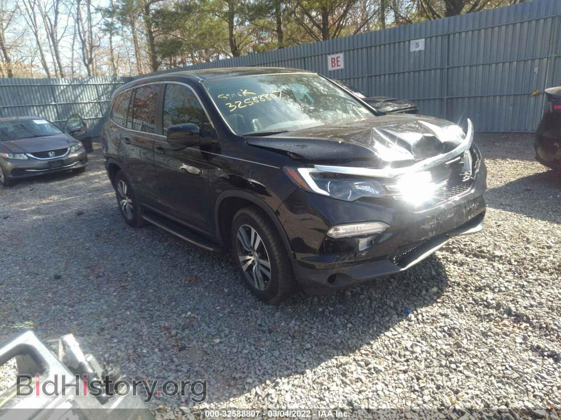 Фотография 5FNYF6H58GB056154 - HONDA PILOT 2016