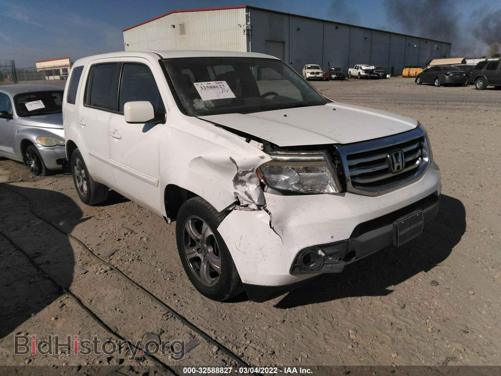 Photo 5FNYF3H43DB042518 - HONDA PILOT 2013