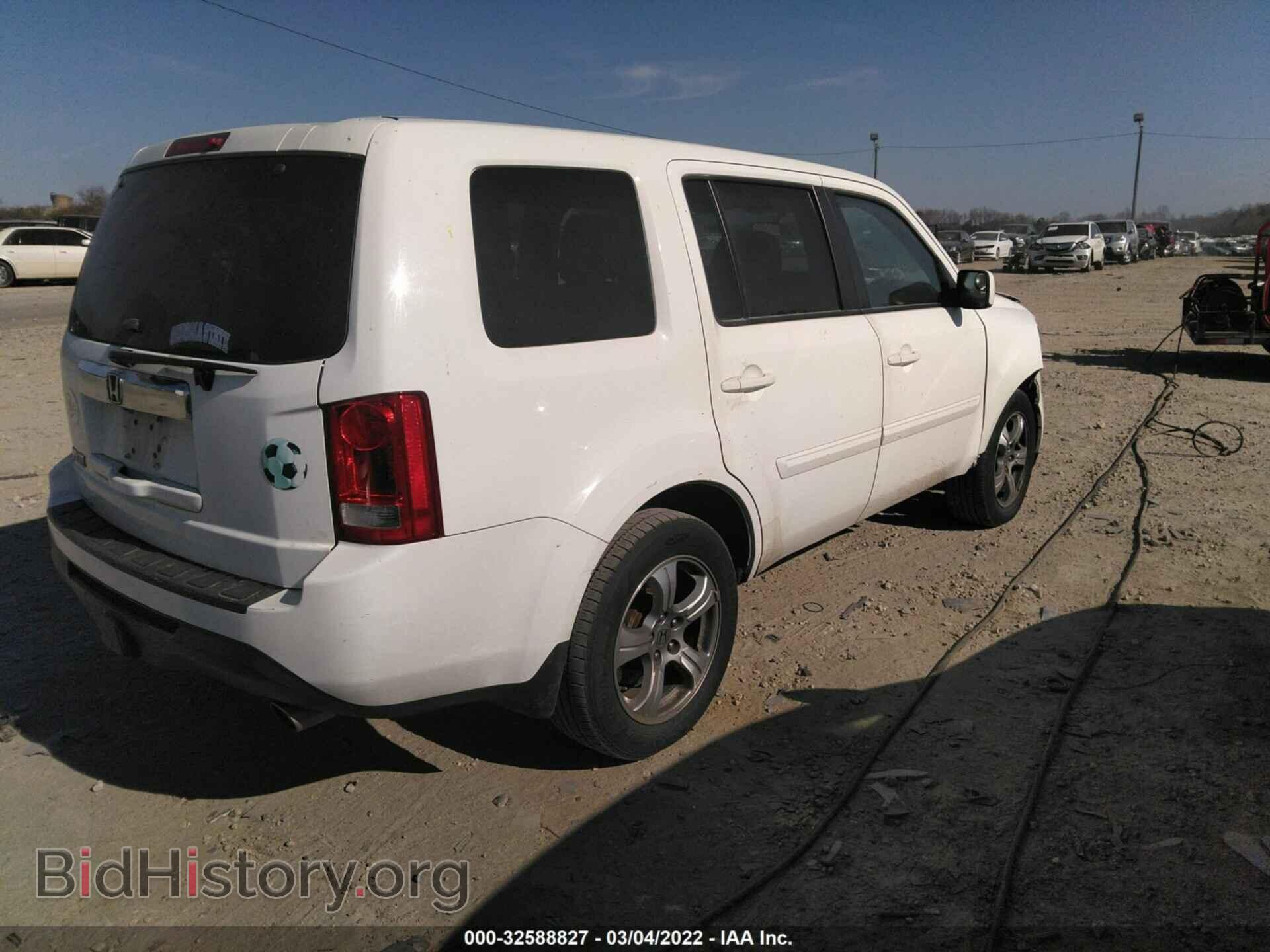 2013 HONDA PILOT - VIN: 5FNYF3H43DB042518 - Фото 4