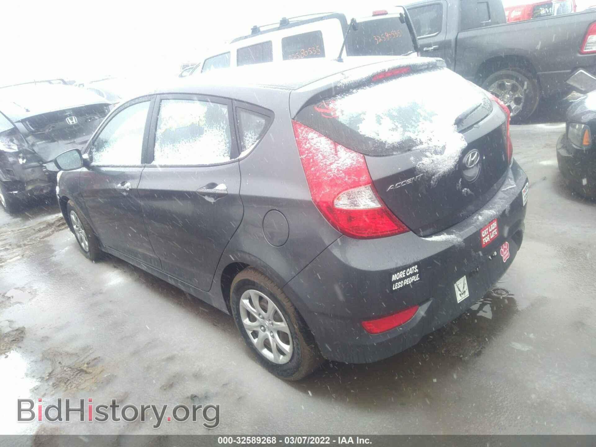 2013 HYUNDAI ACCENT - VIN: KMHCT5AE2DU083677 - Фото 3