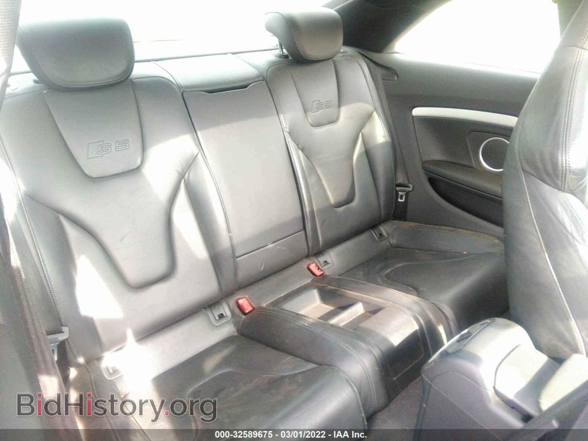 2010 AUDI S5 - VIN: WAUVVAFR2AA003073 - Фото 8
