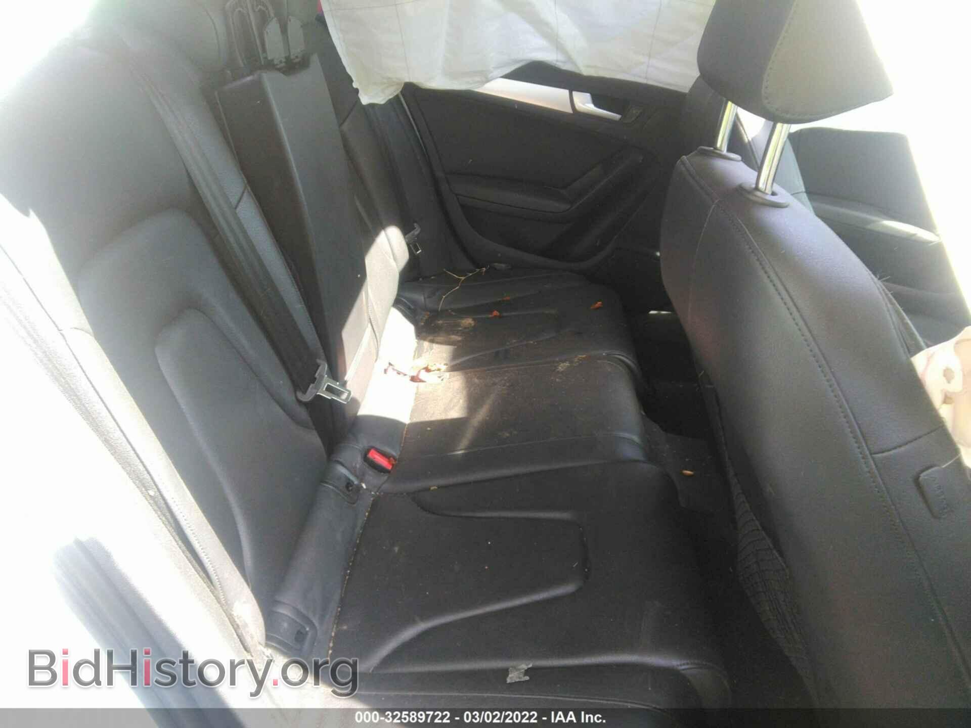 2012 AUDI A4 - VIN: WAUFFAFL5CN010799 - Фото 8