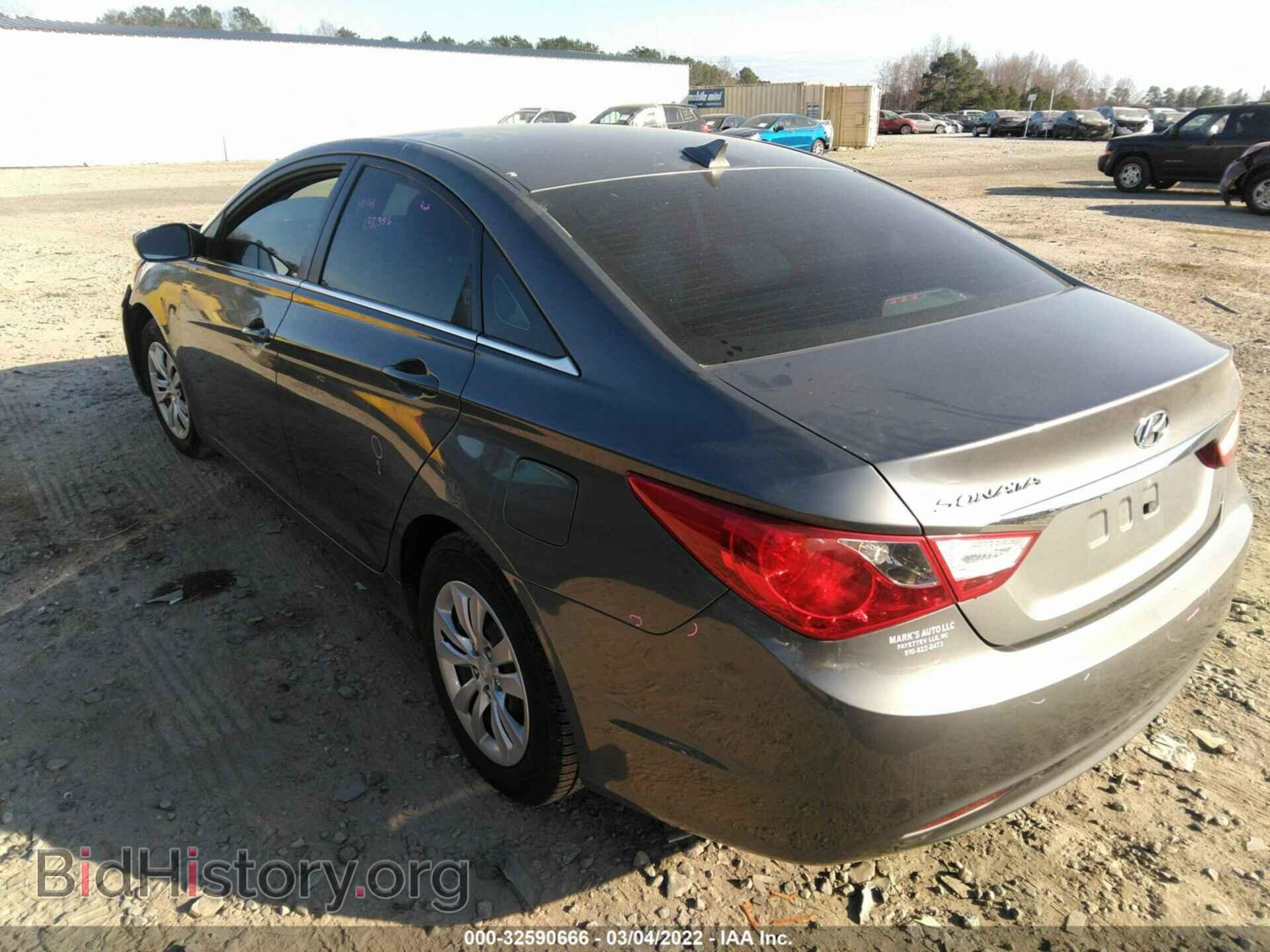 2011 HYUNDAI SONATA - VIN: 5NPEB4AC2BH219032 - Фото 3