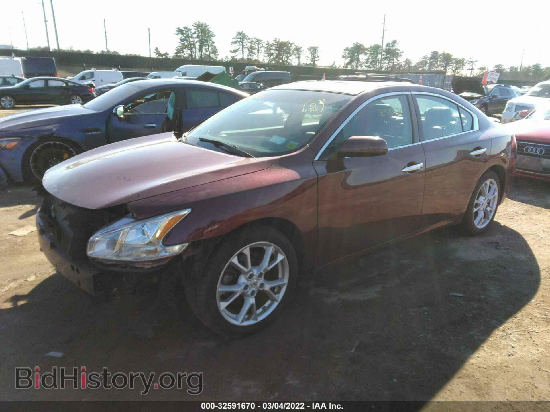 2012 NISSAN MAXIMA - VIN: 1N4AA5APXCC811923 - Фото 2