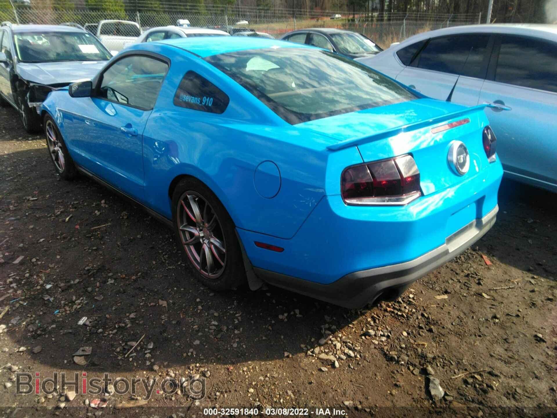 2012 FORD MUSTANG - VIN: 1ZVBP8CF4C5260036 - Фото 3