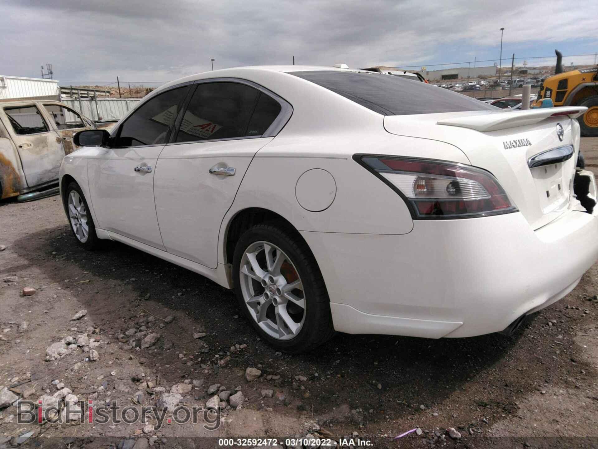 2012 NISSAN MAXIMA - VIN: 1N4AA5APXCC851189 - Фото 3