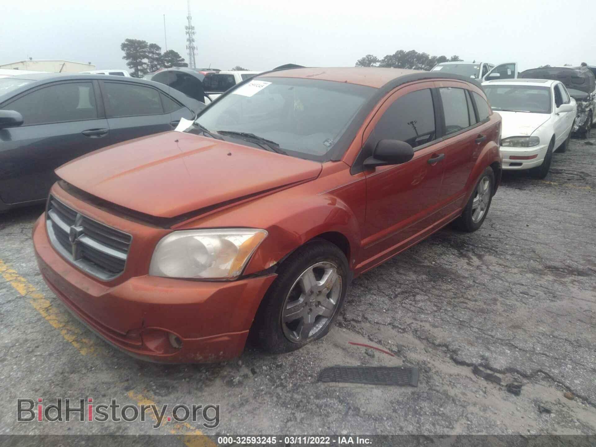 2007 DODGE CALIBER - VIN: 1B3HB48B37D515699 - Фото 2