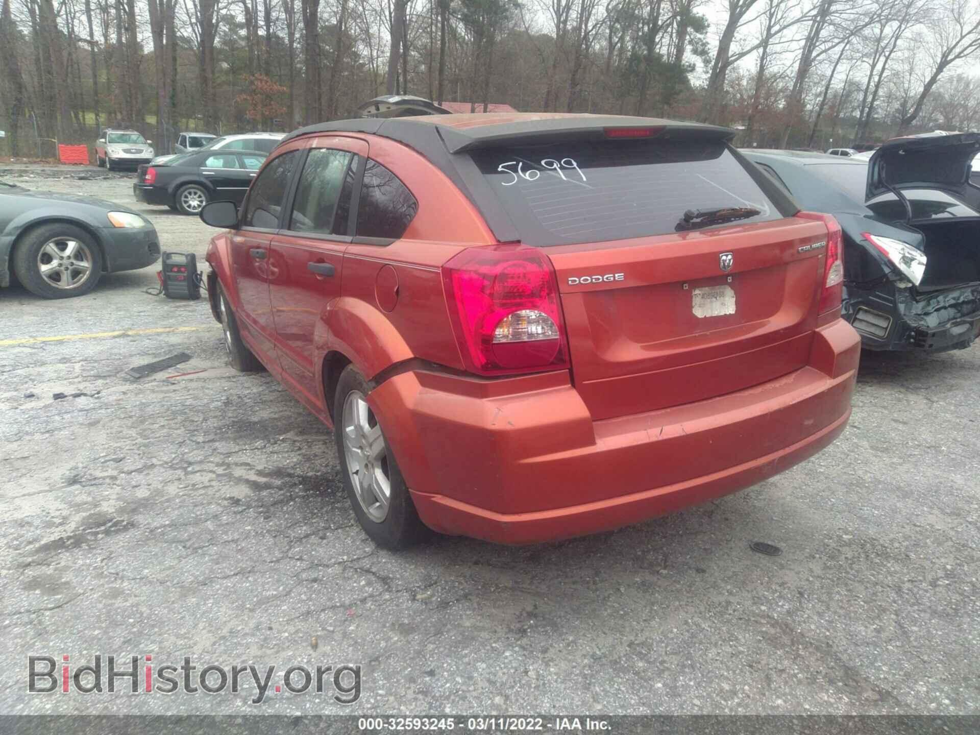 2007 DODGE CALIBER - VIN: 1B3HB48B37D515699 - Фото 3