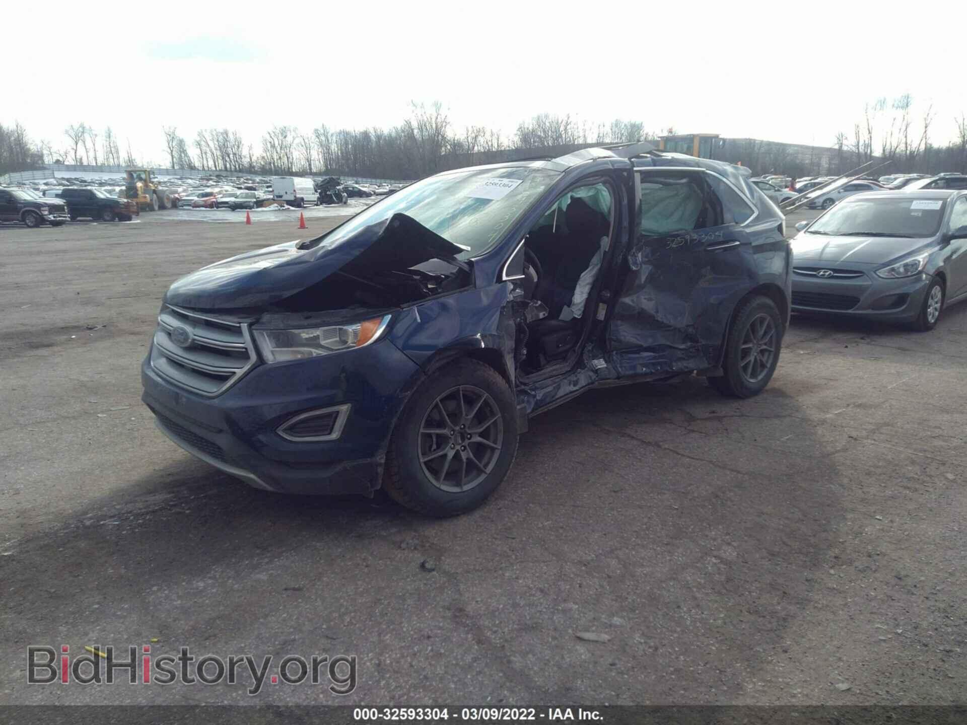 2016 FORD EDGE - VIN: 2FMPK4K99GBC65628 - Фото 2