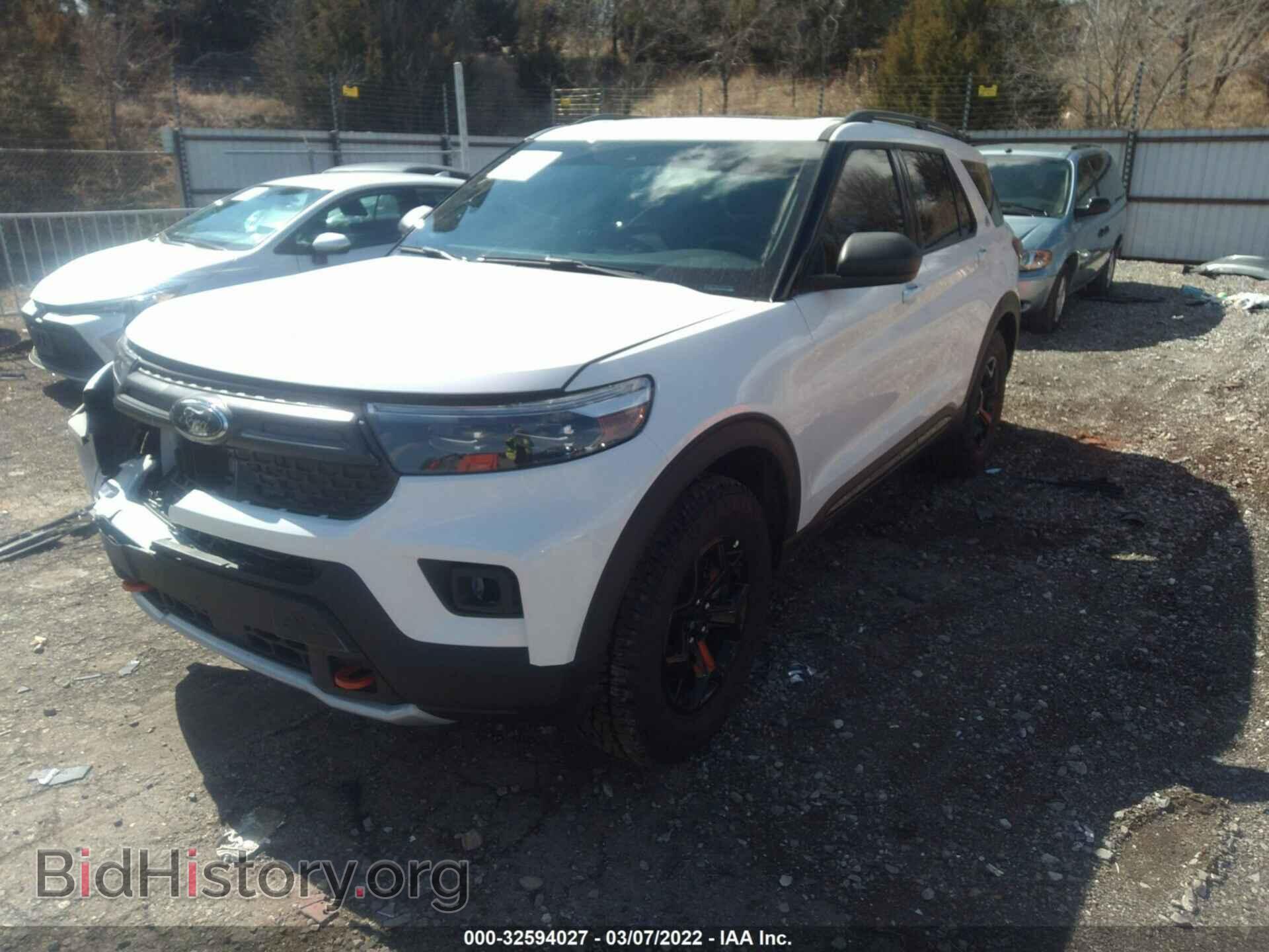 2022 FORD EXPLORER - VIN: 1FMSK8JH2NGA35140 - Фото 2