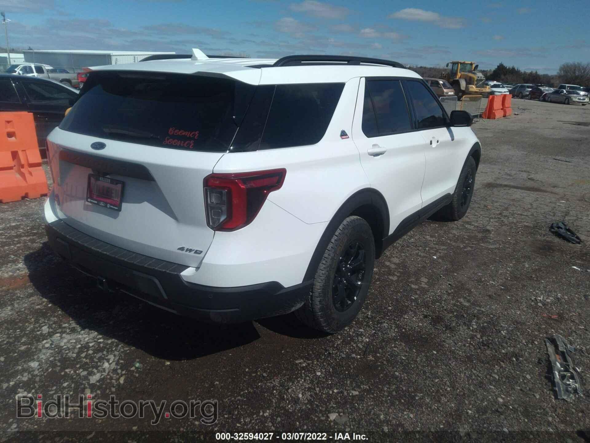2022 FORD EXPLORER - VIN: 1FMSK8JH2NGA35140 - Фото 4