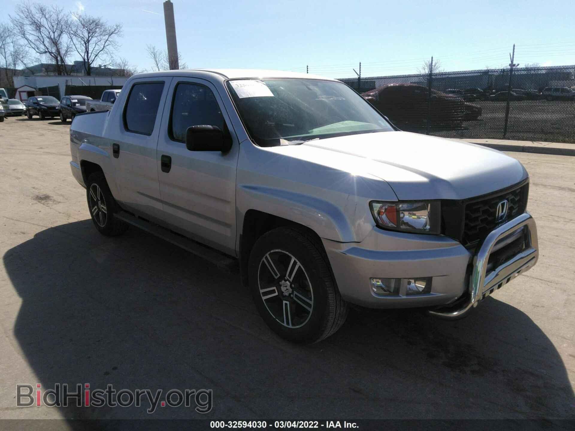 Photo 5FPYK1F77EB009057 - HONDA RIDGELINE 2014