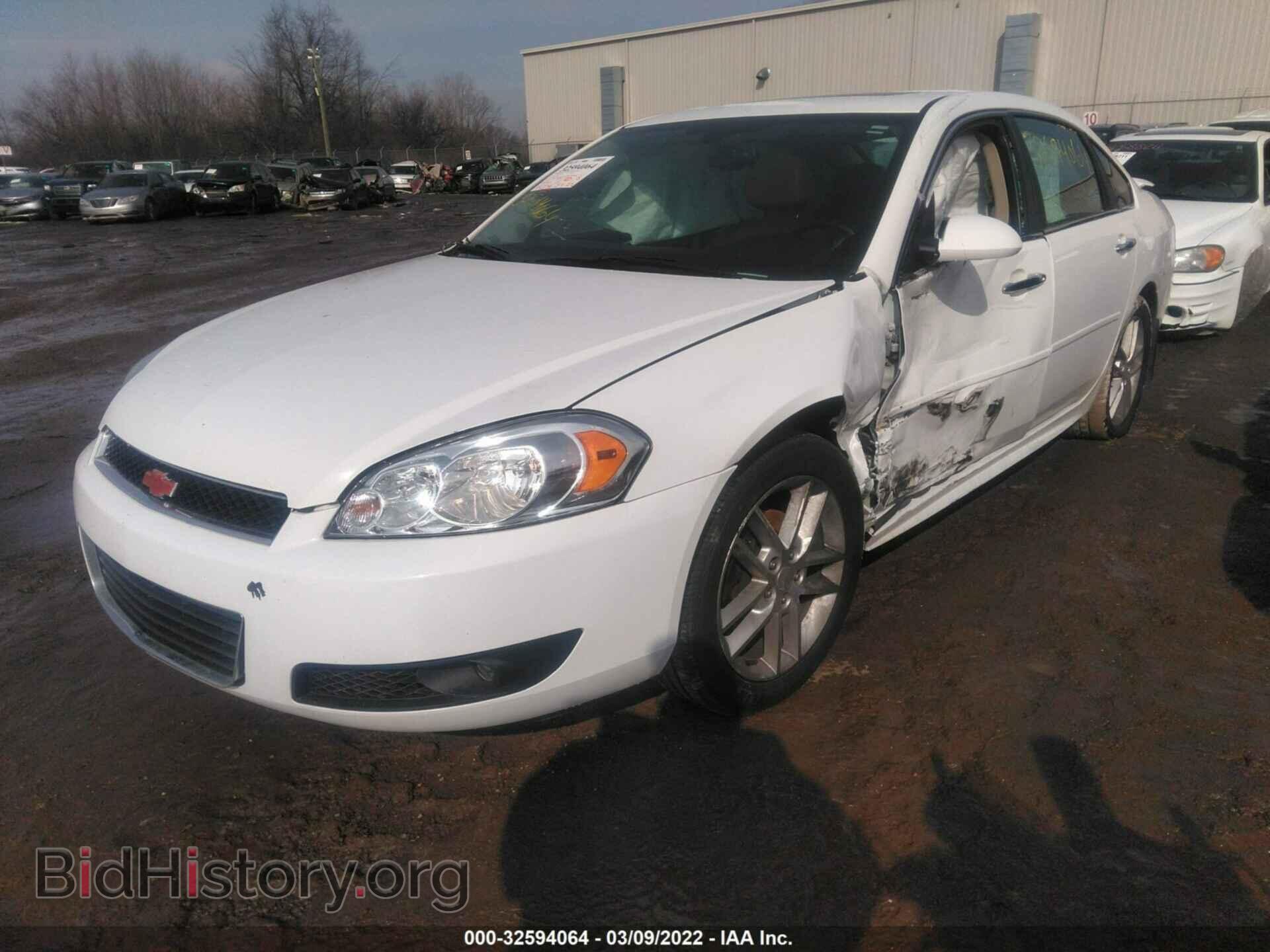 2012 CHEVROLET IMPALA - VIN: 2G1WC5E33C1309934 - Фото 2
