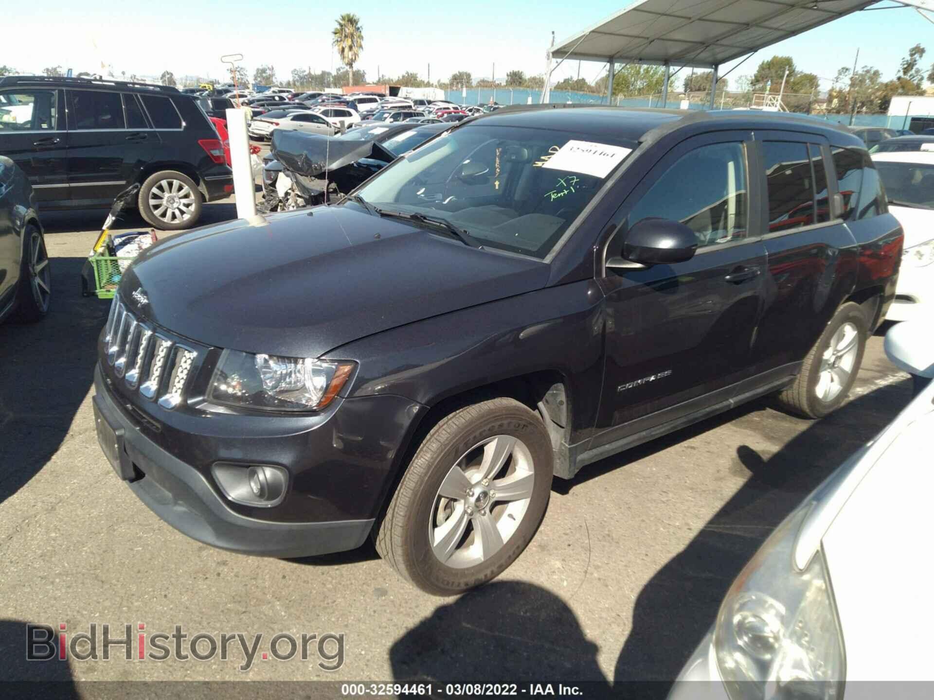 2014 JEEP COMPASS - VIN: 1C4NJCEA1ED643270 - Фото 2
