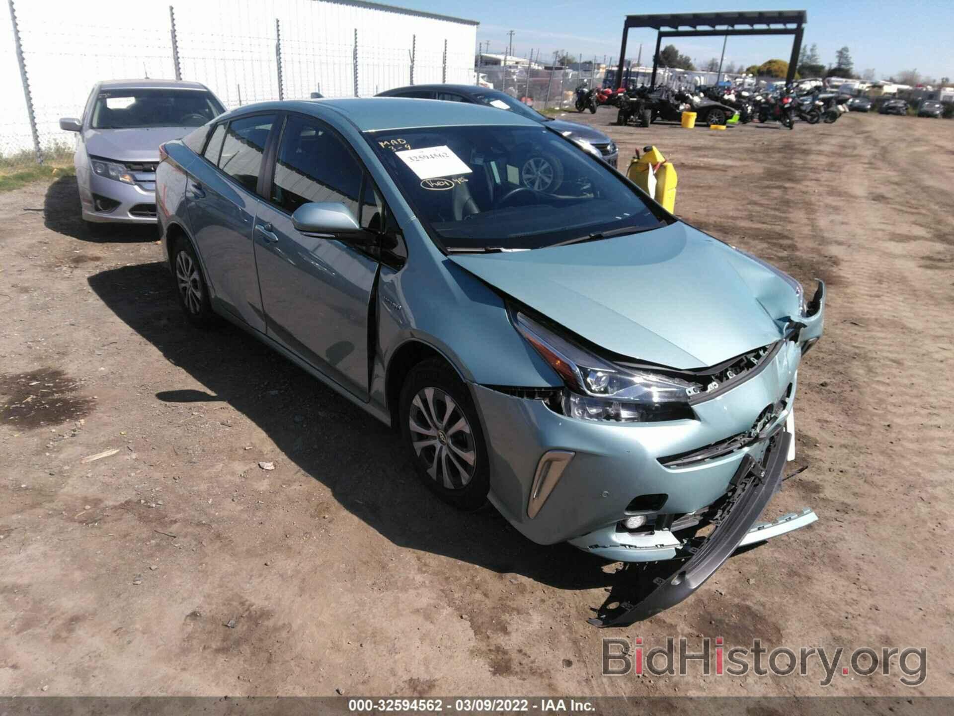 Photo JTDL9RFU4L3019087 - TOYOTA PRIUS 2020