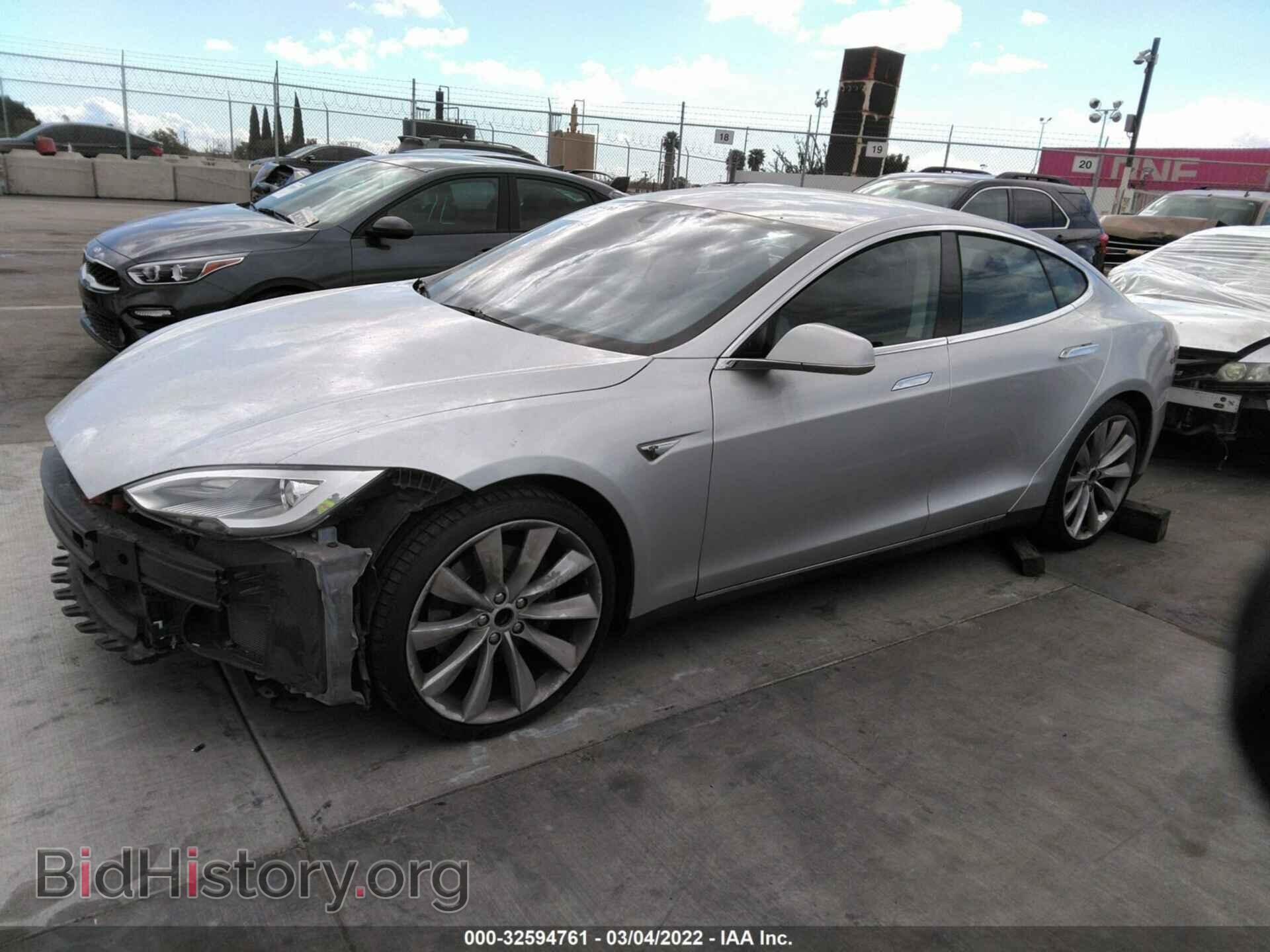 2014 TESLA MODEL S - VIN: 5YJSA1S16EFP60959 - Фото 2