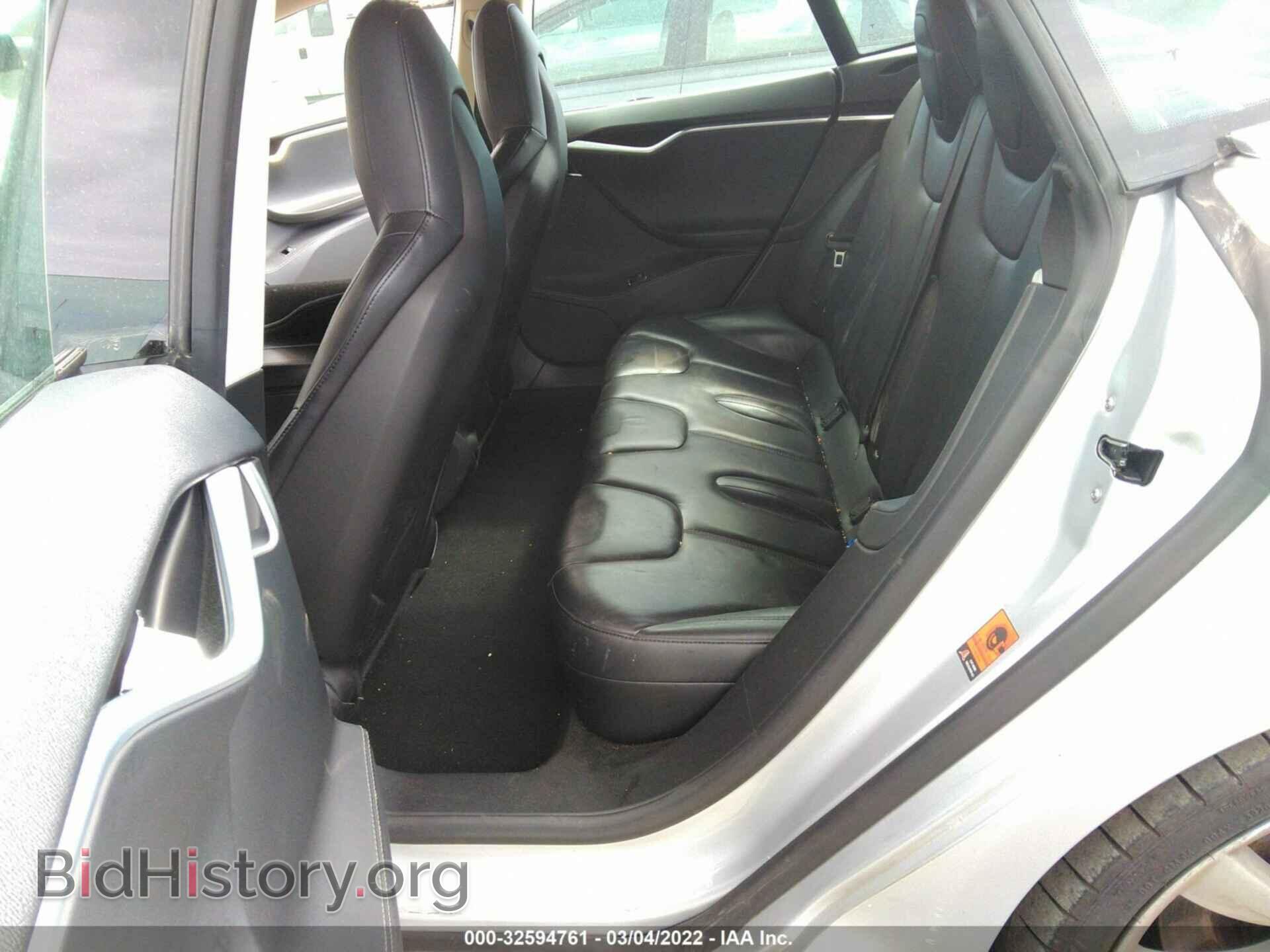 2014 TESLA MODEL S - VIN: 5YJSA1S16EFP60959 - Фото 8