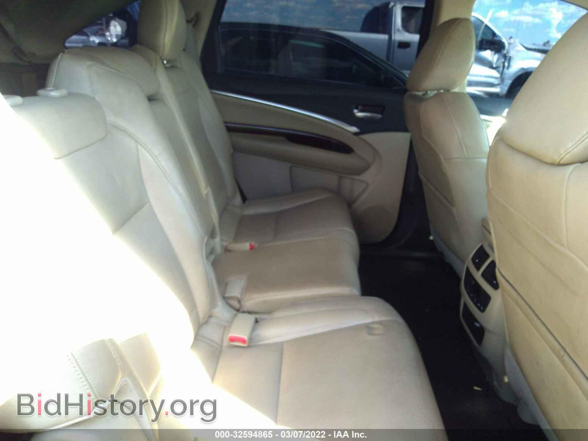 2014 ACURA MDX - VIN: 5FRYD3H25EB008732 - Фото 8