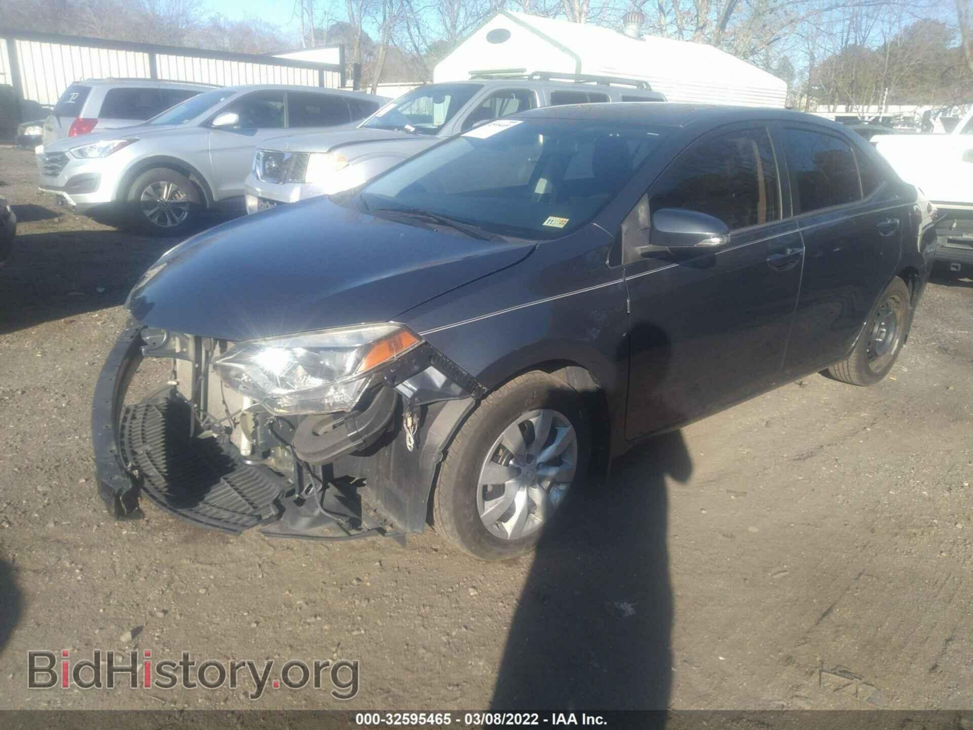 2014 TOYOTA COROLLA - VIN: 2T1BURHE2EC185344 - Фото 2