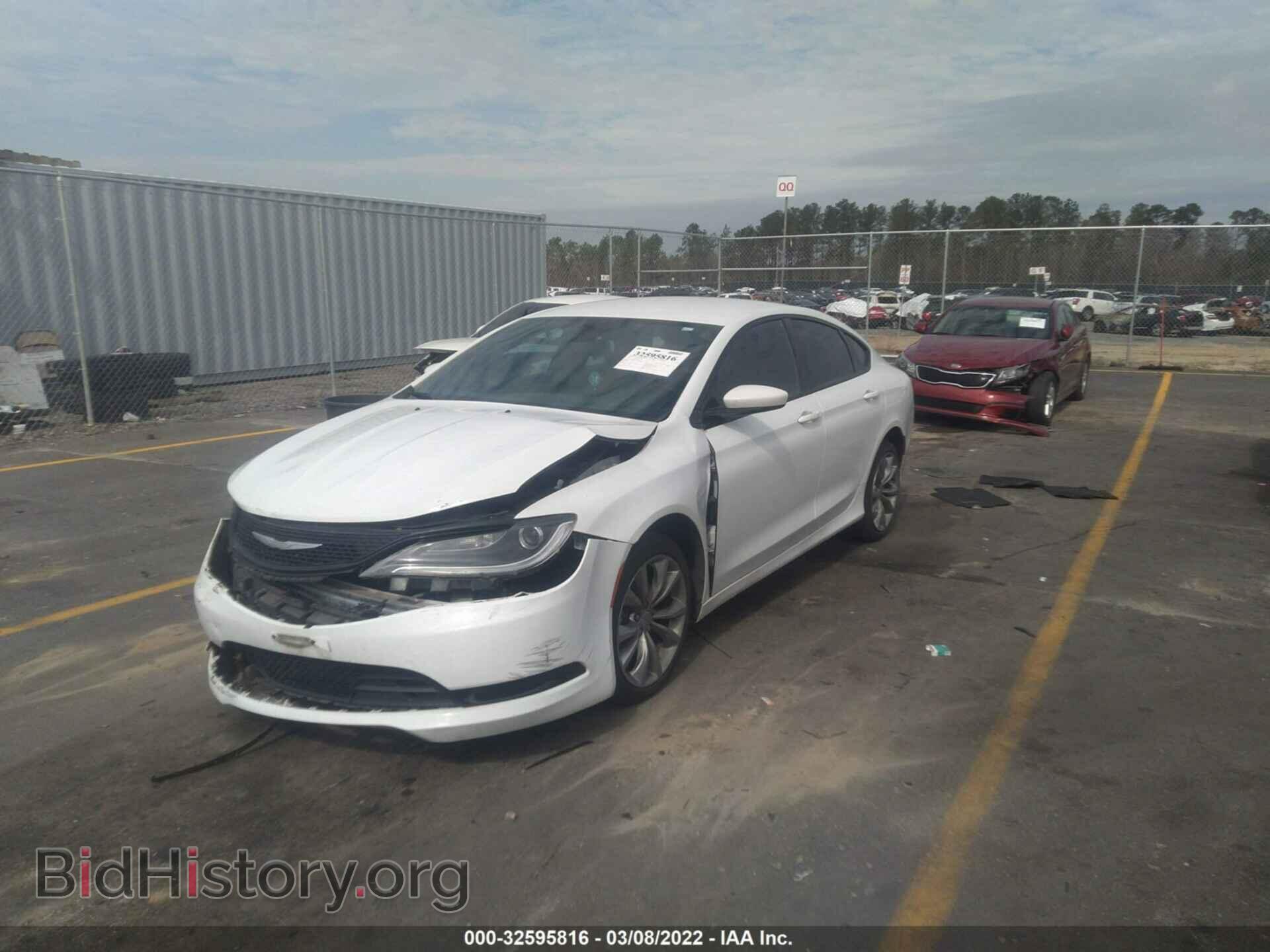 2015 CHRYSLER 200 - VIN: 1C3CCCBB9FN596195 - Фото 2