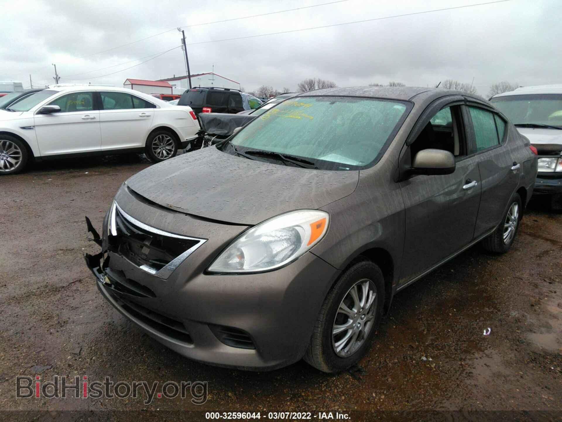 2012 NISSAN VERSA - VIN: 3N1CN7AP1CL902816 - Фото 2