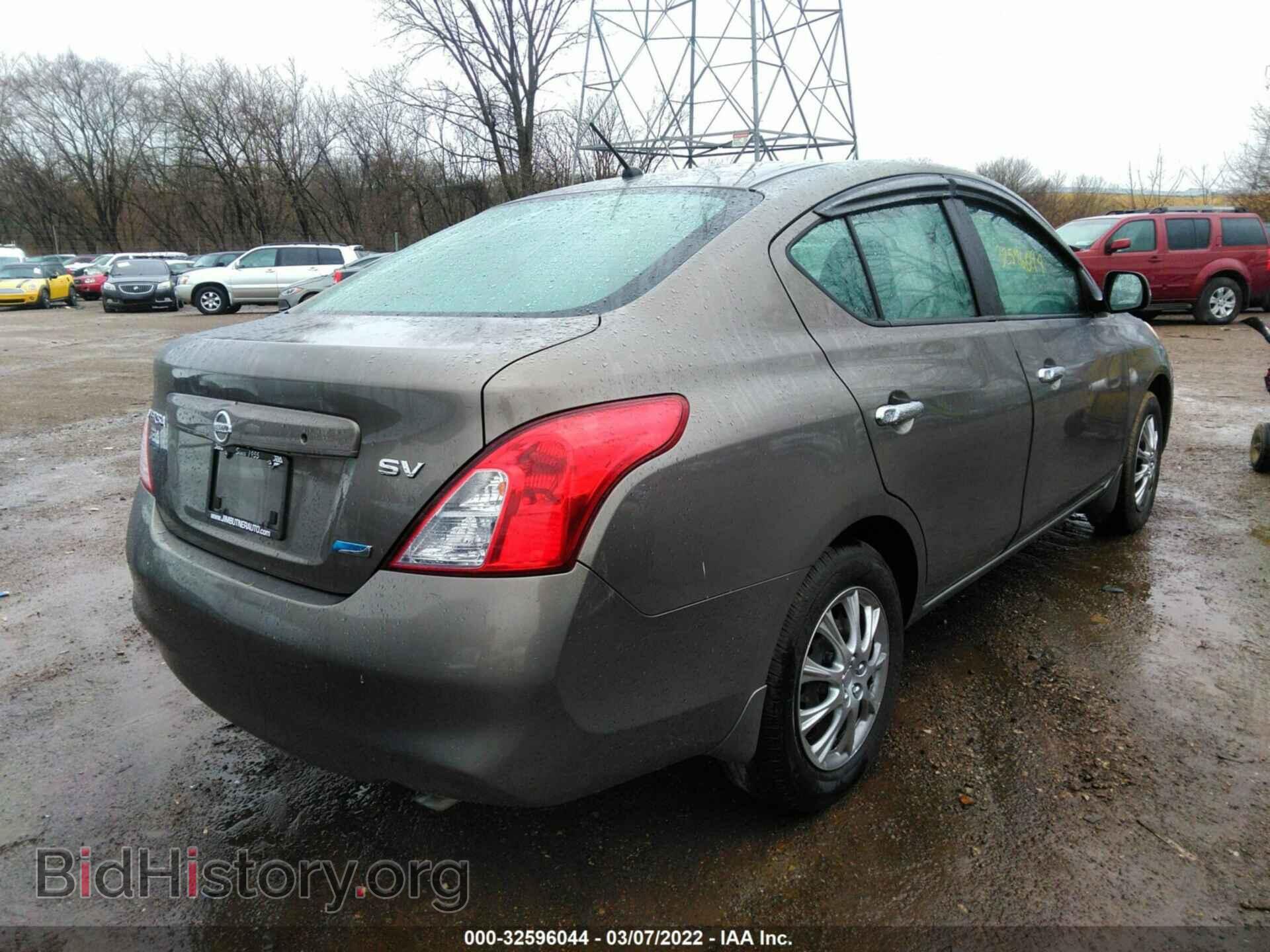 2012 NISSAN VERSA - VIN: 3N1CN7AP1CL902816 - Фото 4