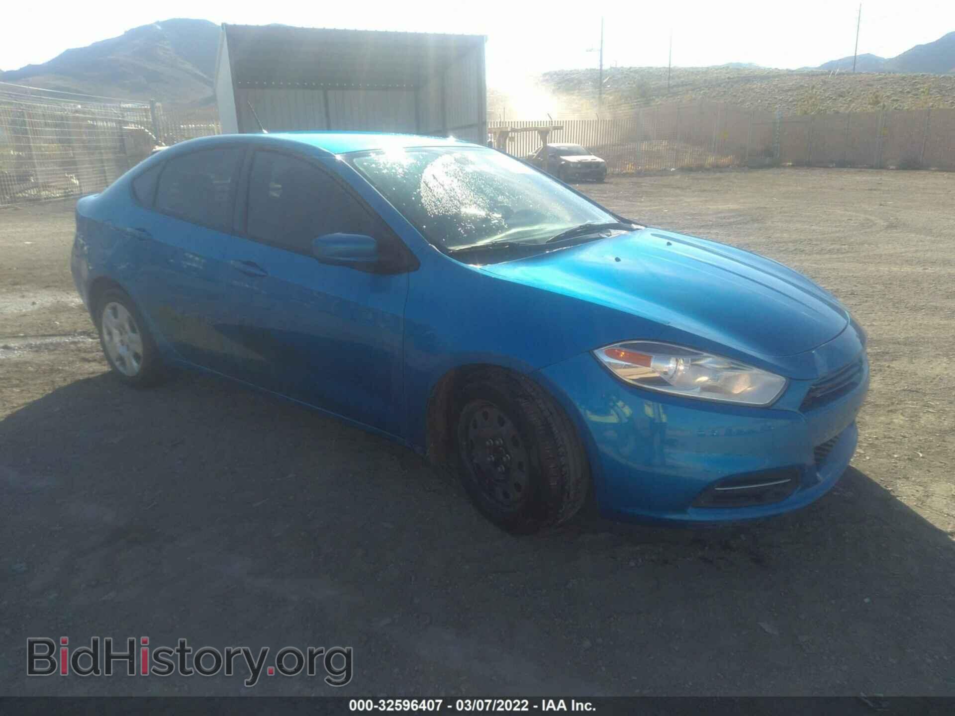 Фотография 1C3CDFAA9GD565155 - DODGE DART 2016
