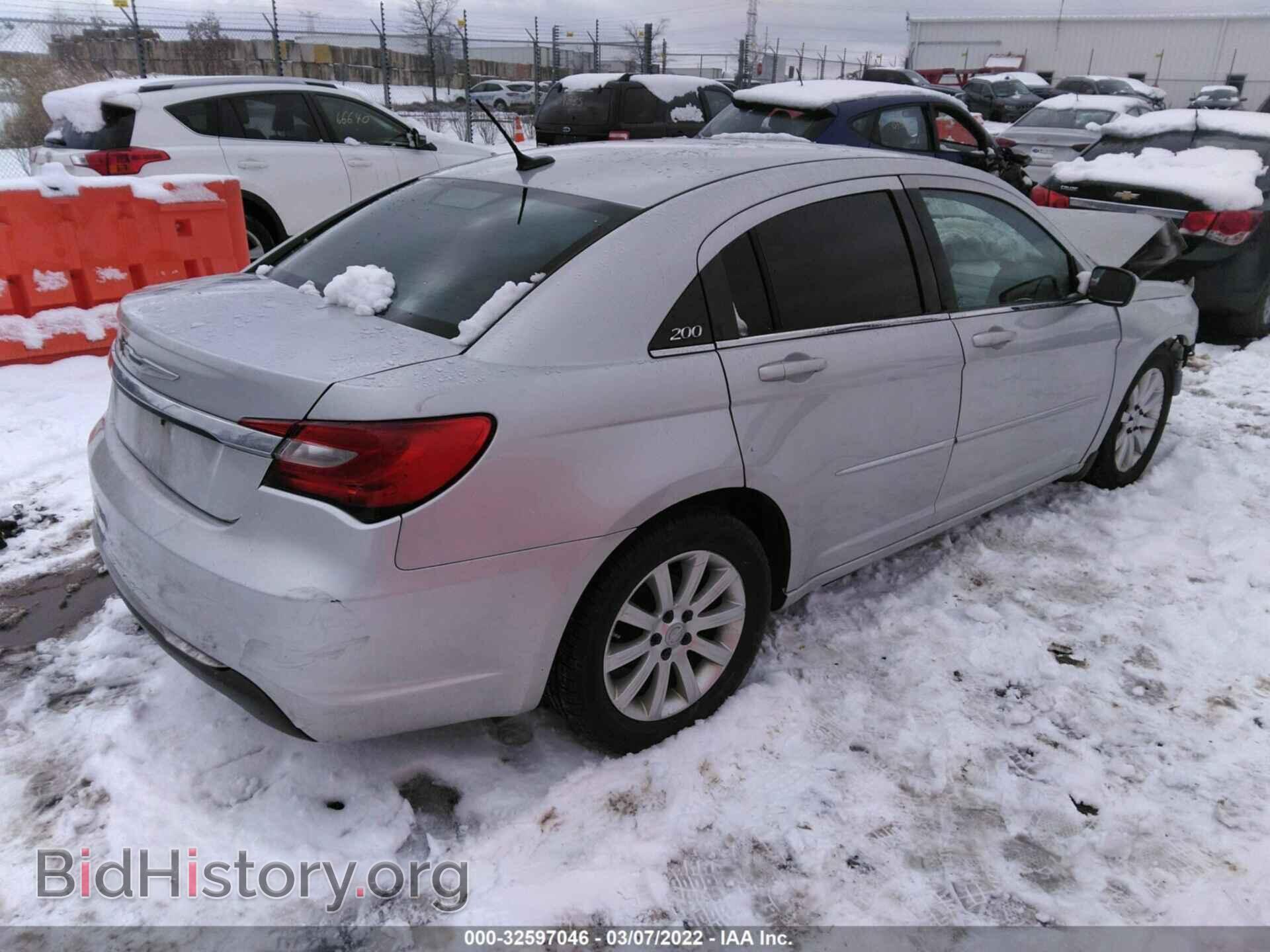 2012 CHRYSLER 200 - VIN: 1C3CCBBB8CN154885 - Фото 4