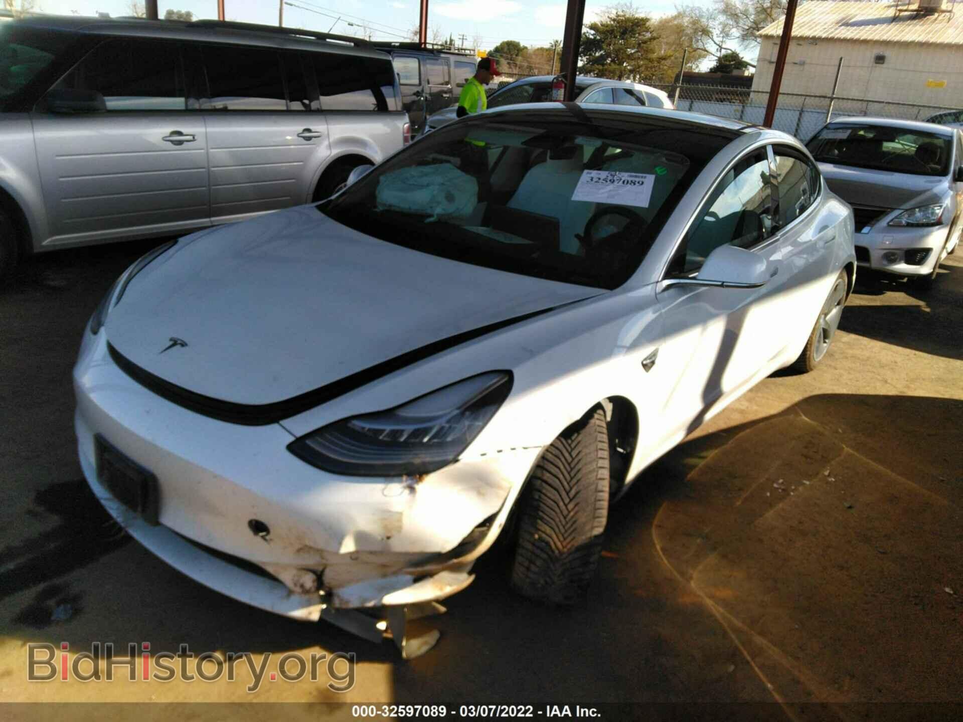 2020 TESLA MODEL 3 - VIN: 5YJ3E1EA0LF741132 - Фото 2