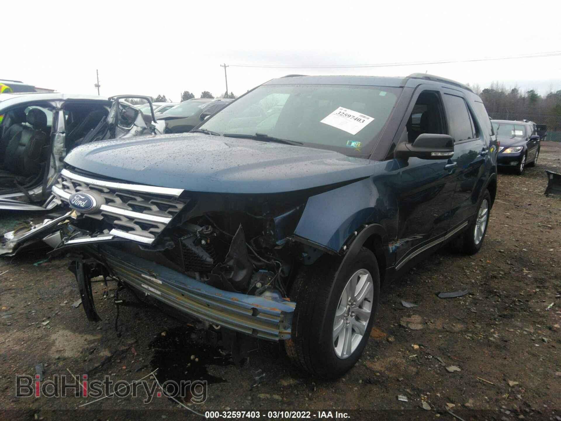 2018 FORD EXPLORER - VIN: 1FM5K8DH7JGB16296 - Фото 2