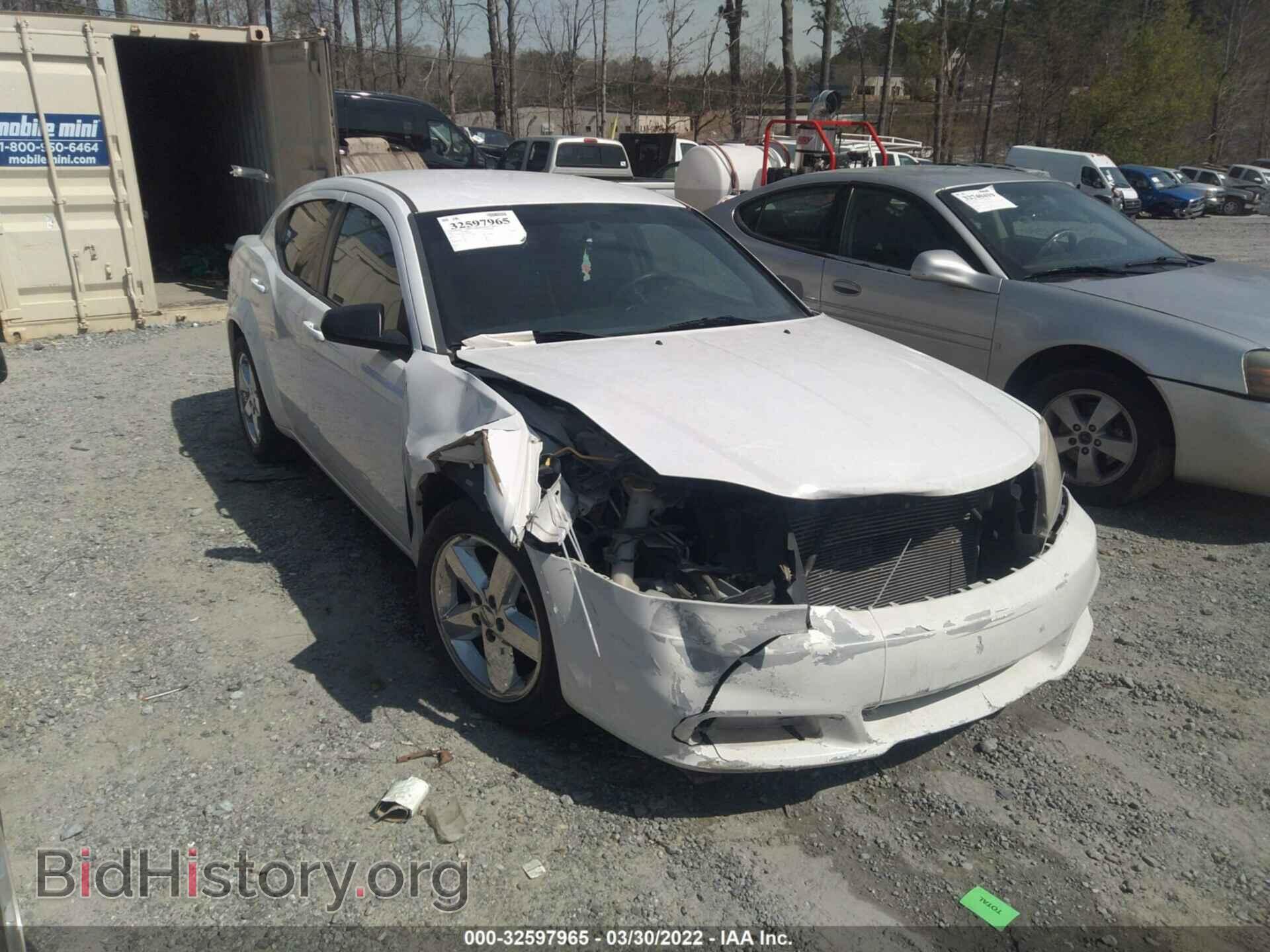 Photo 1C3CDZAB9CN264951 - DODGE AVENGER 2012