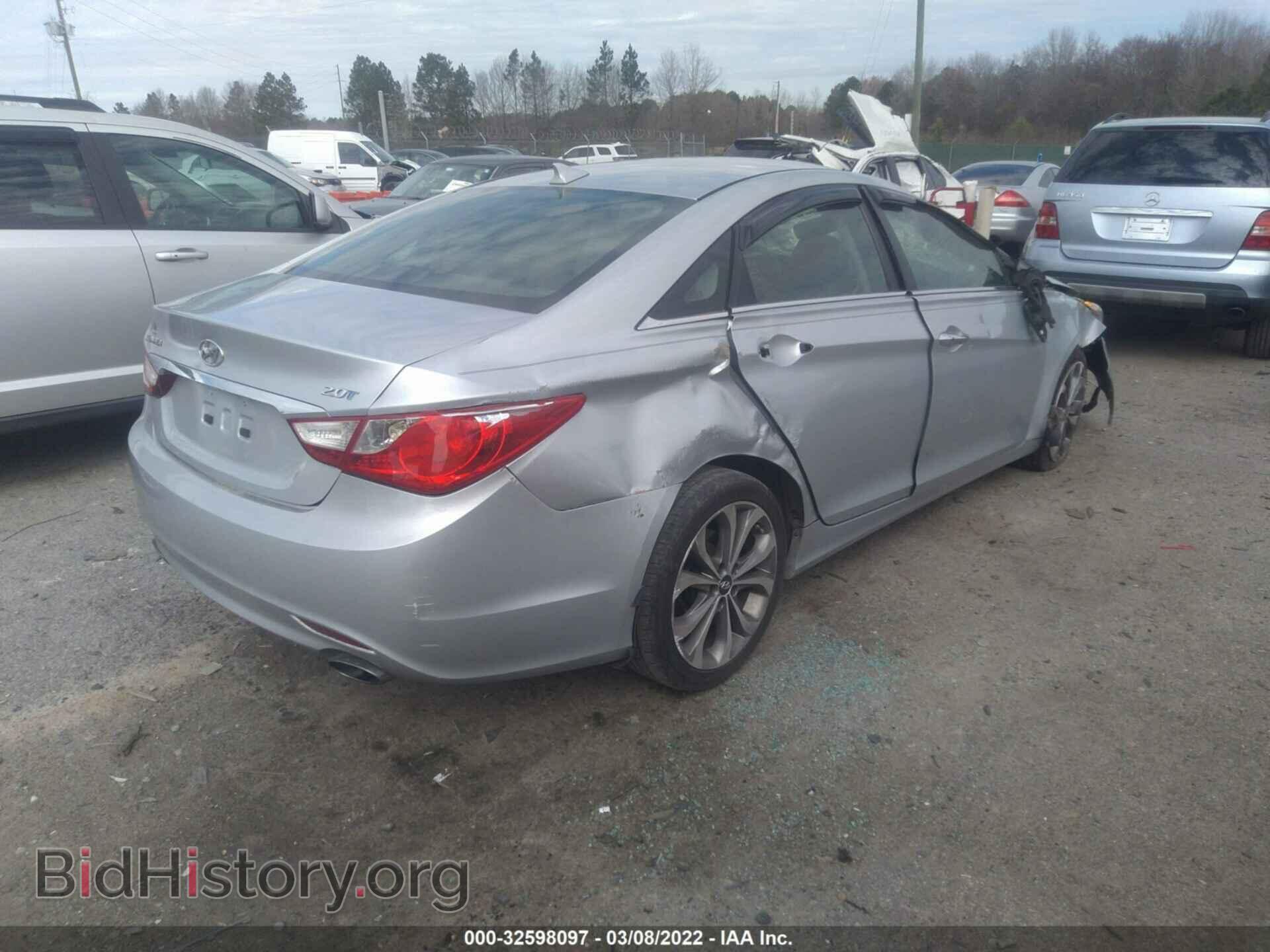 2013 HYUNDAI SONATA - VIN: 5NPEC4ABXDH778450 - Фото 4