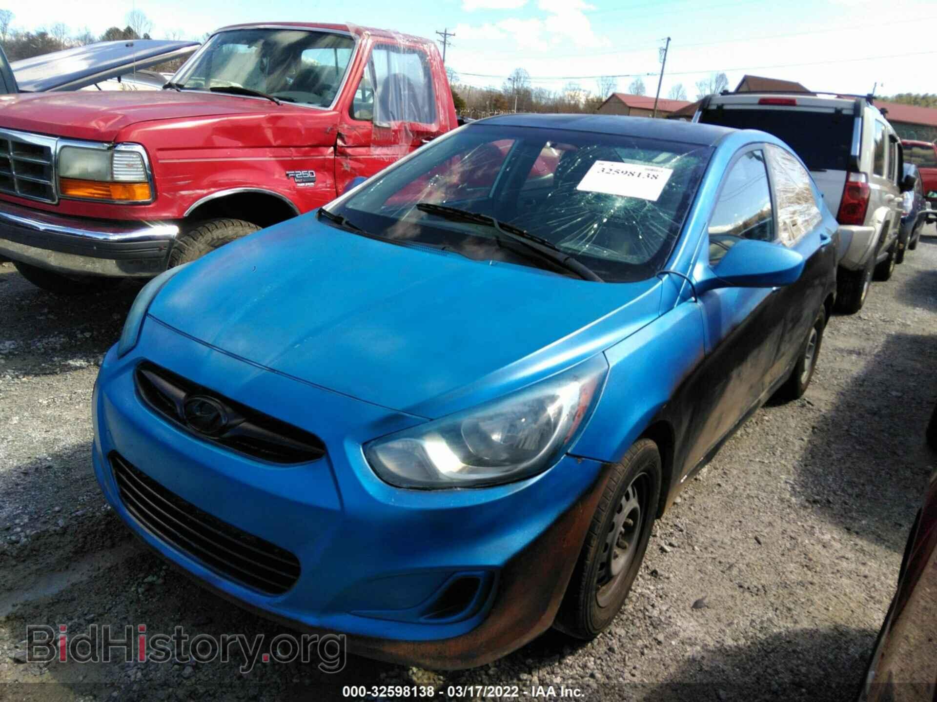 2013 HYUNDAI ACCENT - VIN: KMHCT4AE3DU352389 - Фото 2