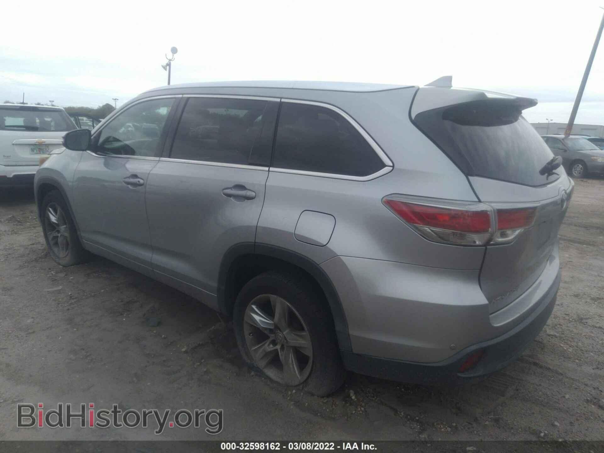 2015 TOYOTA HIGHLANDER - VIN: 5TDYKRFH8FS044302 - Фото 3