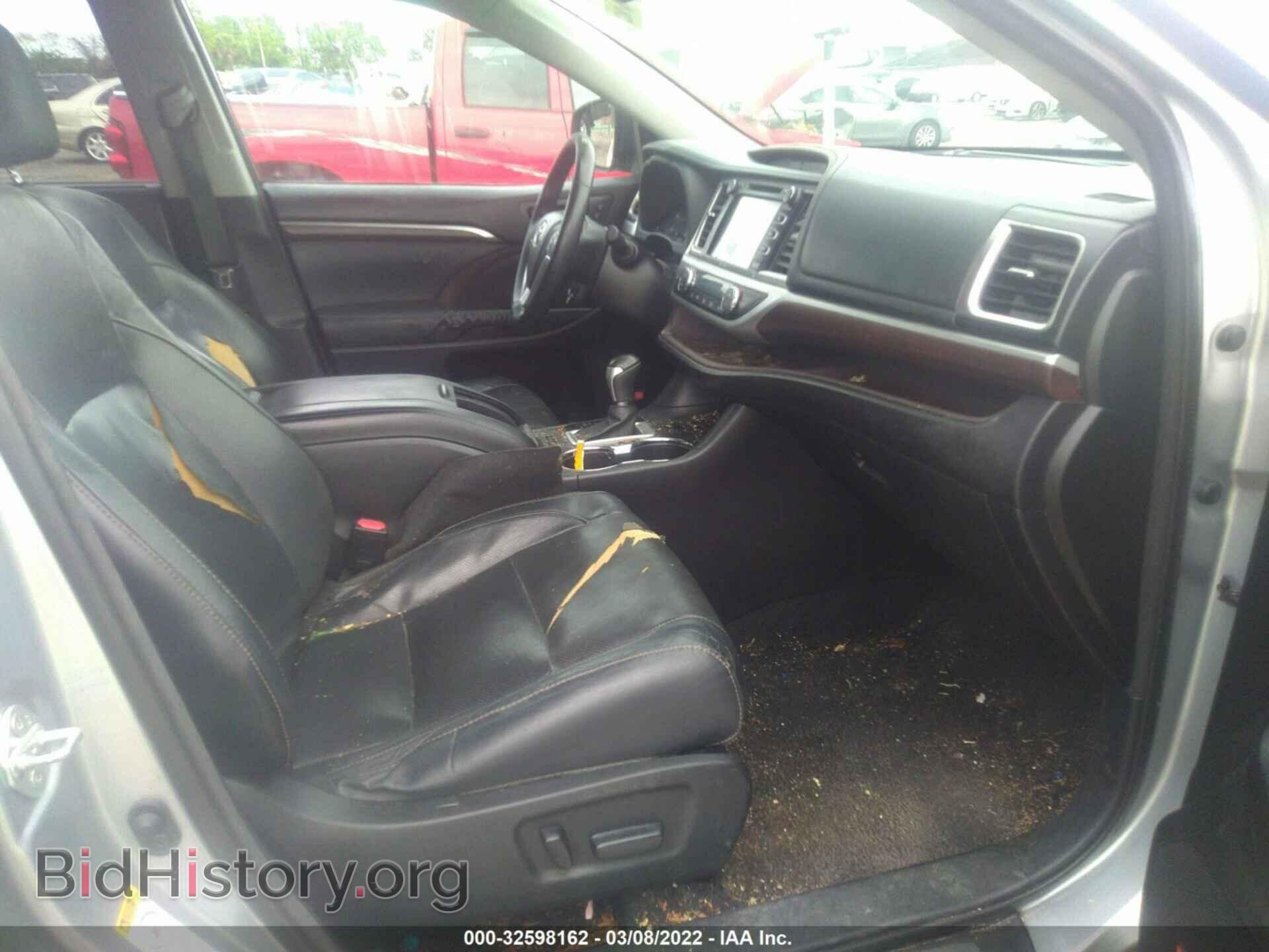 2015 TOYOTA HIGHLANDER - VIN: 5TDYKRFH8FS044302 - Фото 5