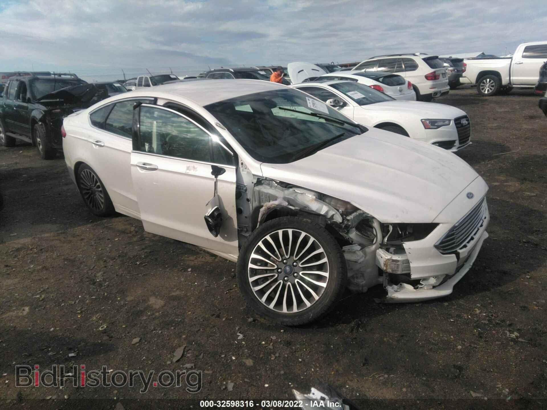 Photo 3FA6P0D9XJR154821 - FORD FUSION 2018