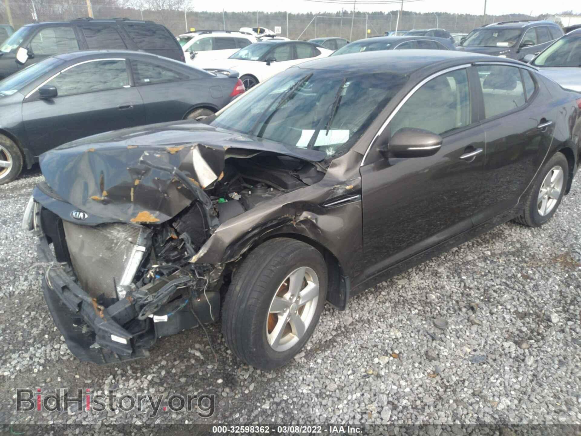 2014 KIA OPTIMA - VIN: 5XXGM4A77EG346400 - Фото 2